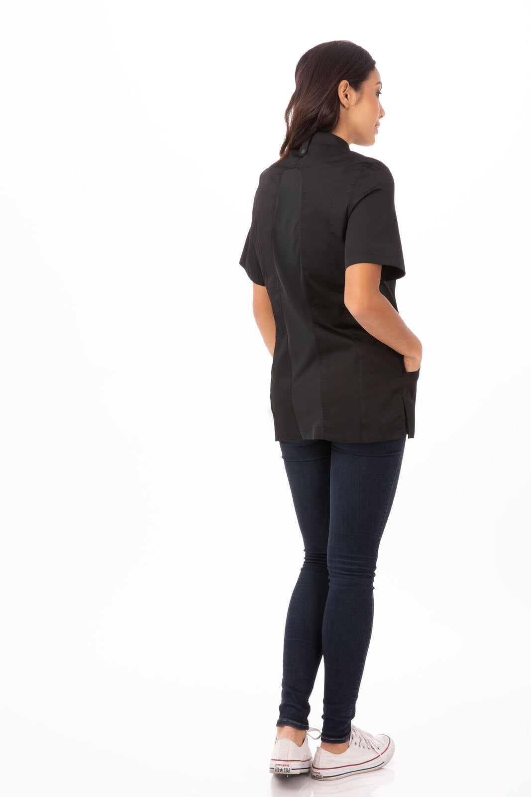 Chef Works Roxby Women's Chef Jacket - Black