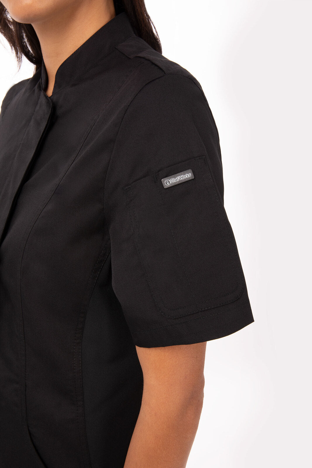 Chef Works Roxby Women's Chef Jacket - Black