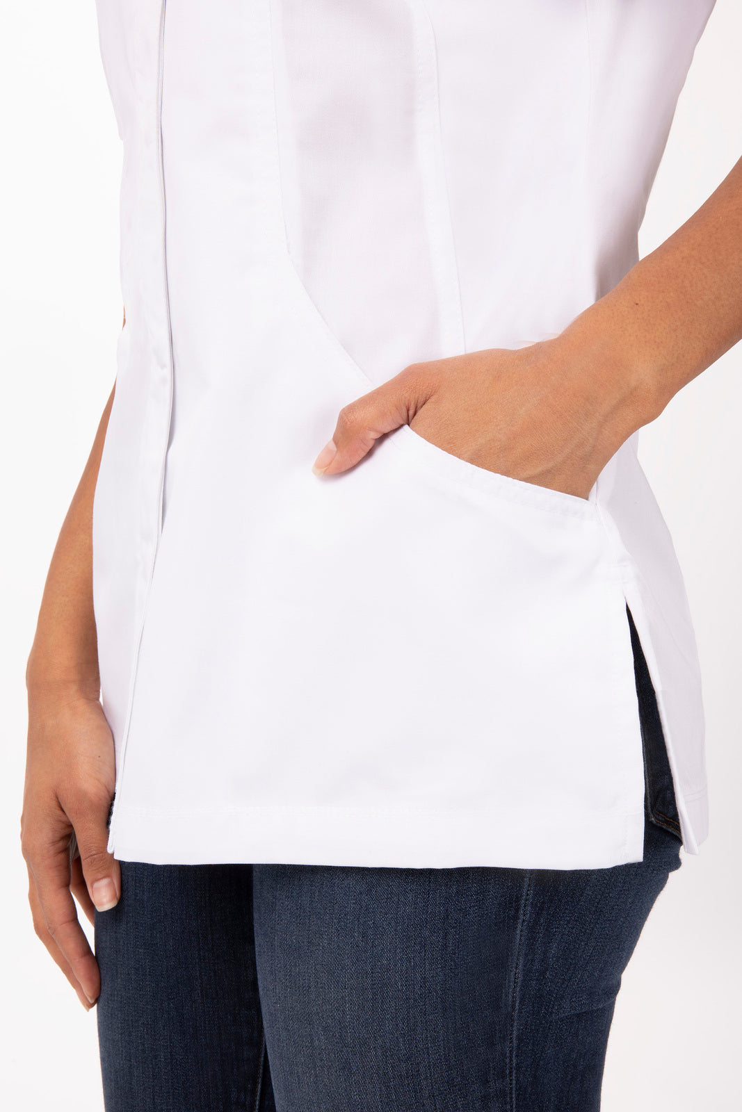 Chef Works Roxby Women's Chef Jacket - White