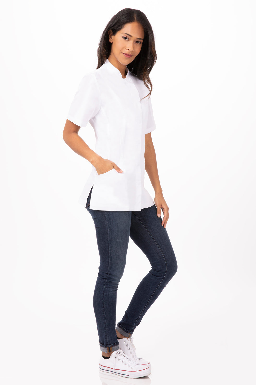 Chef Works Roxby Women's Chef Jacket - White