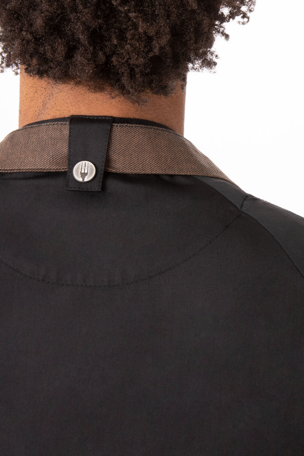 Chef Works Valencia Men's Chef Jacket - Black