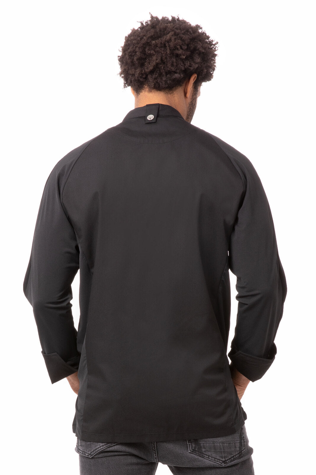 Chef Works Valencia Men's Chef Jacket - Black