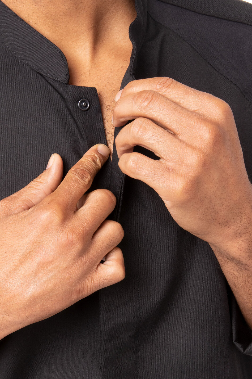 Chef Works Valencia Men's Chef Jacket - Black