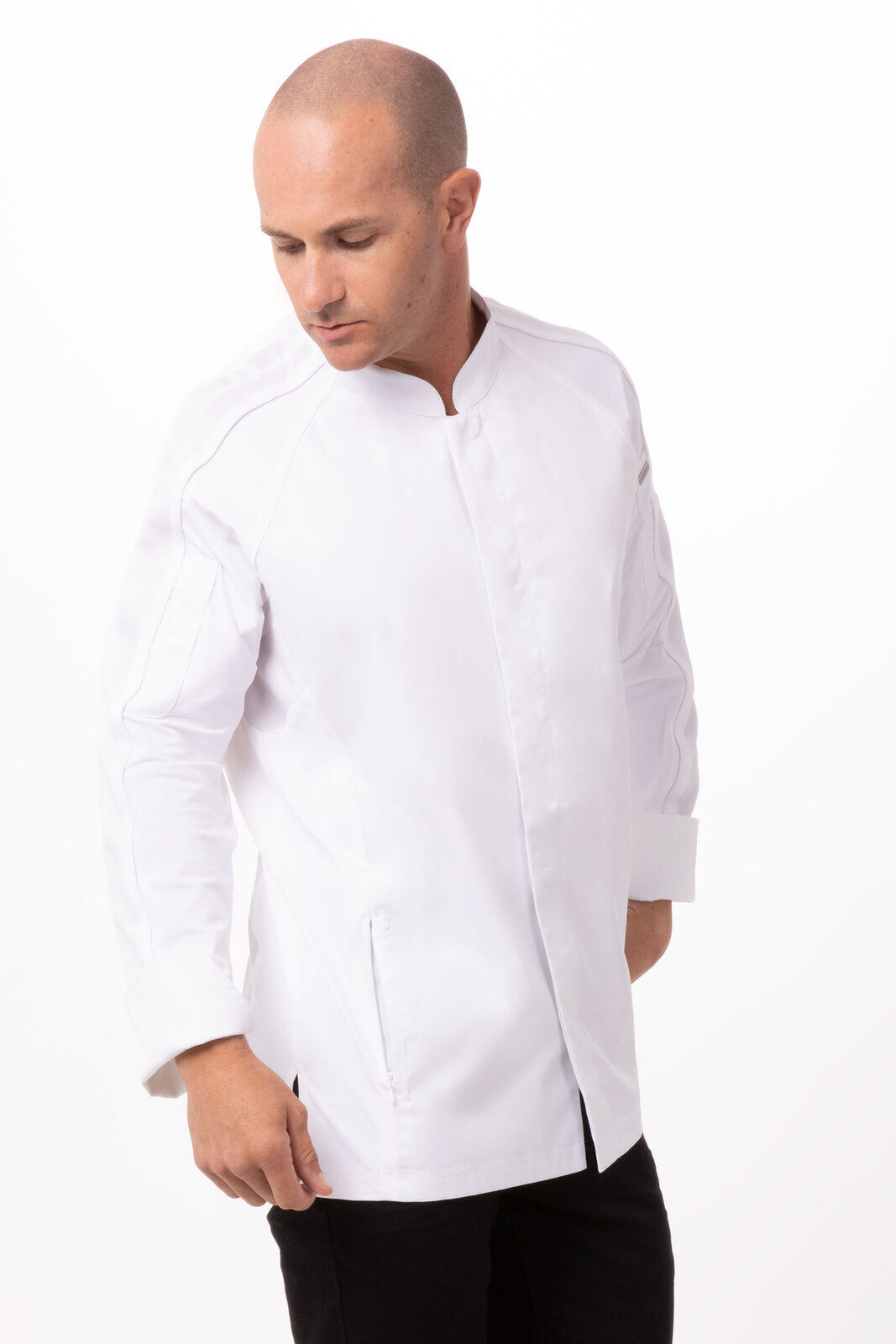 Chef Works Valencia Men's Chef Jacket - White