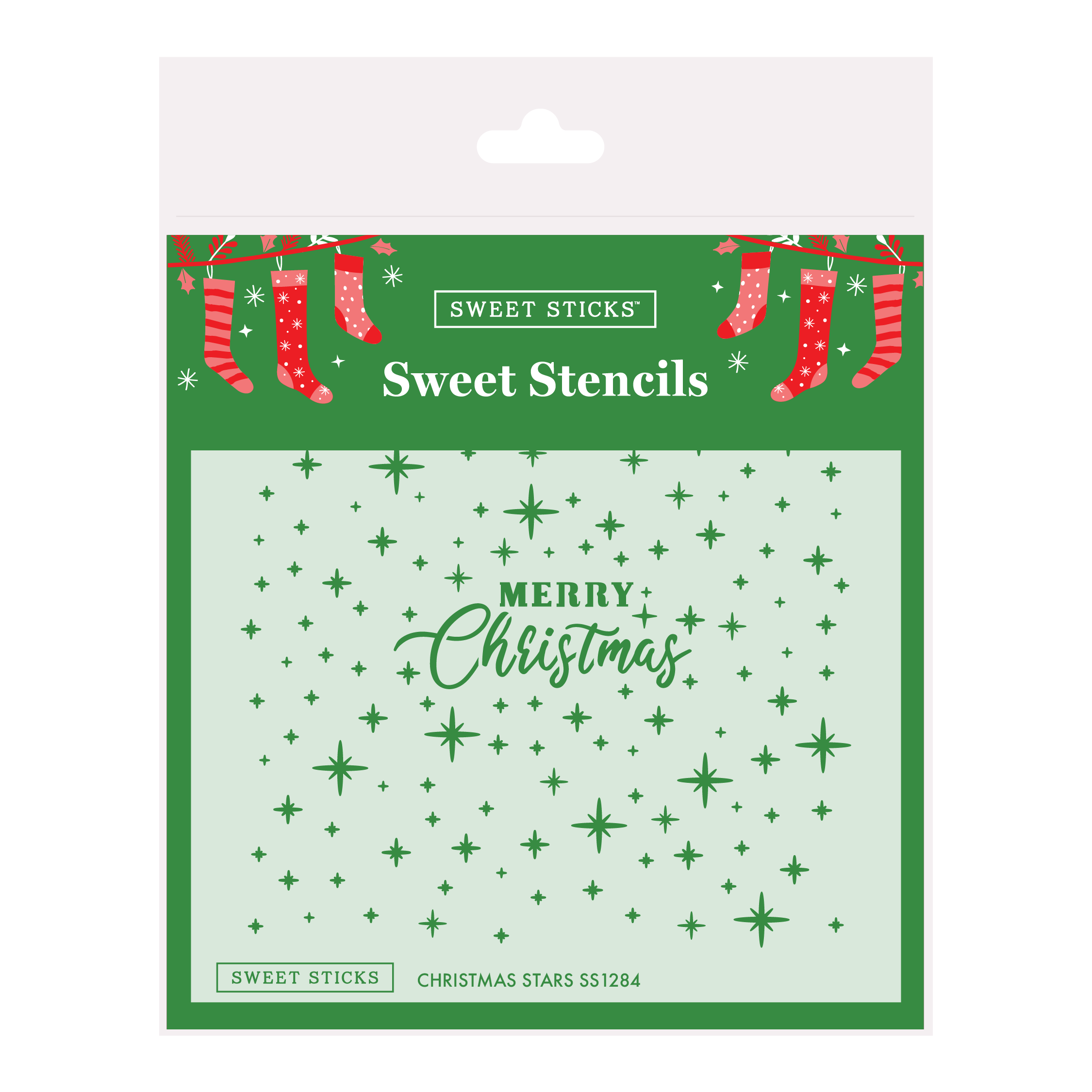 SWEET STICKS Sweet Stencils Christmas Range - Christmas Stars