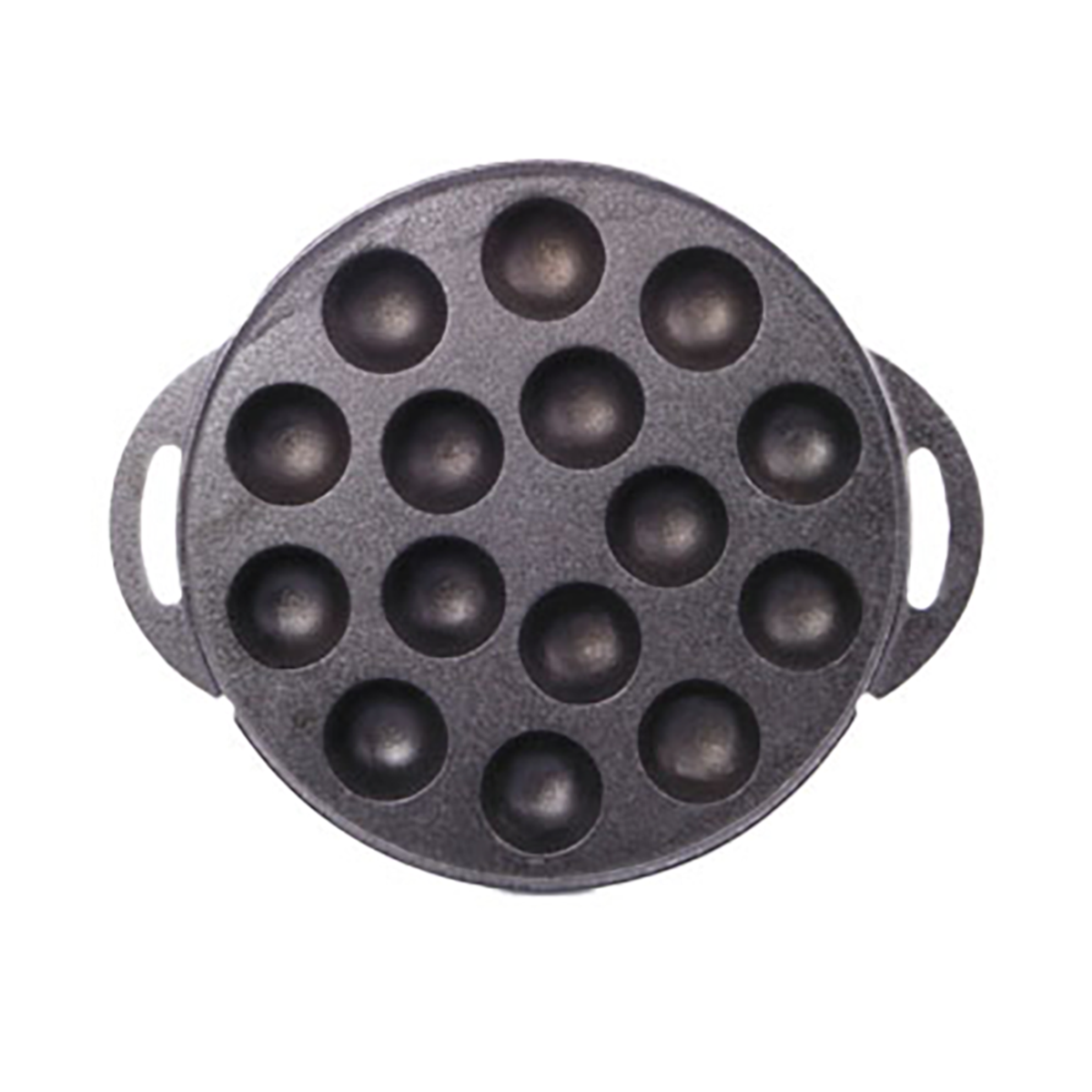 G&S Cast Iron (Pre-Seasoned) Poffertjes Cooker (15 Moulds) 23.5cm