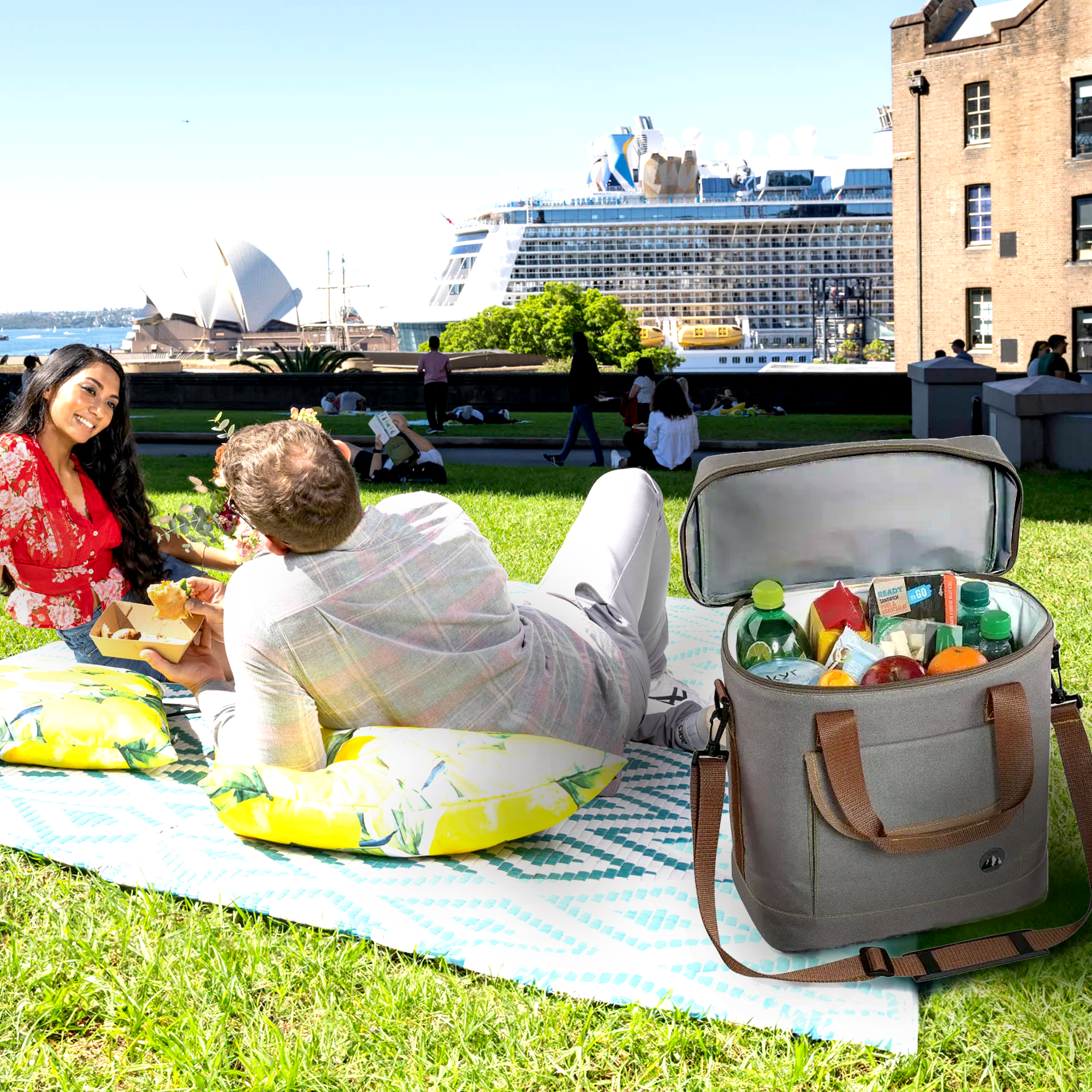 Cilio Duna Insulated Bag – Taupe, 18L