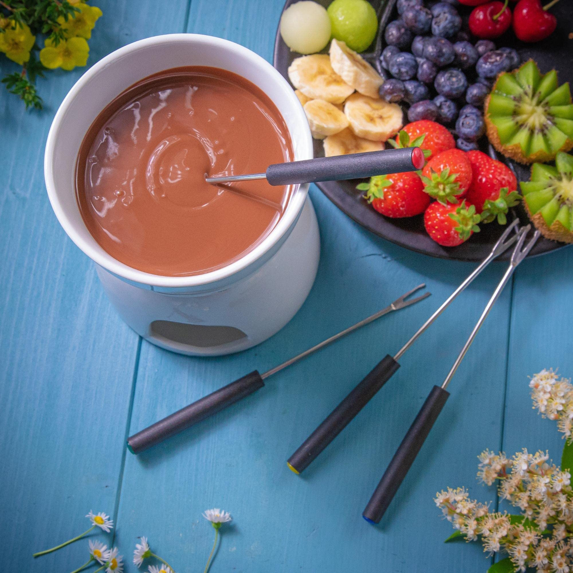 Cilio Colore Fondue Set – 10 Piece