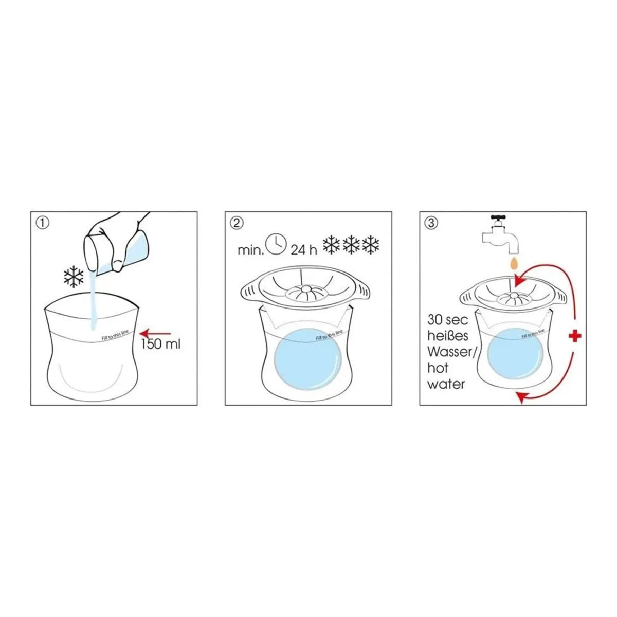 Cilio Grande Ice Ball Mould Set