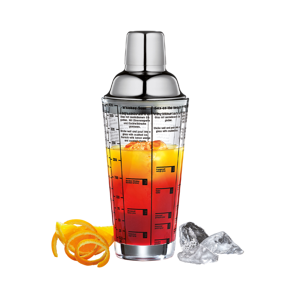 Cilio Cocktail Shaker – Stainless Steel, 400ml