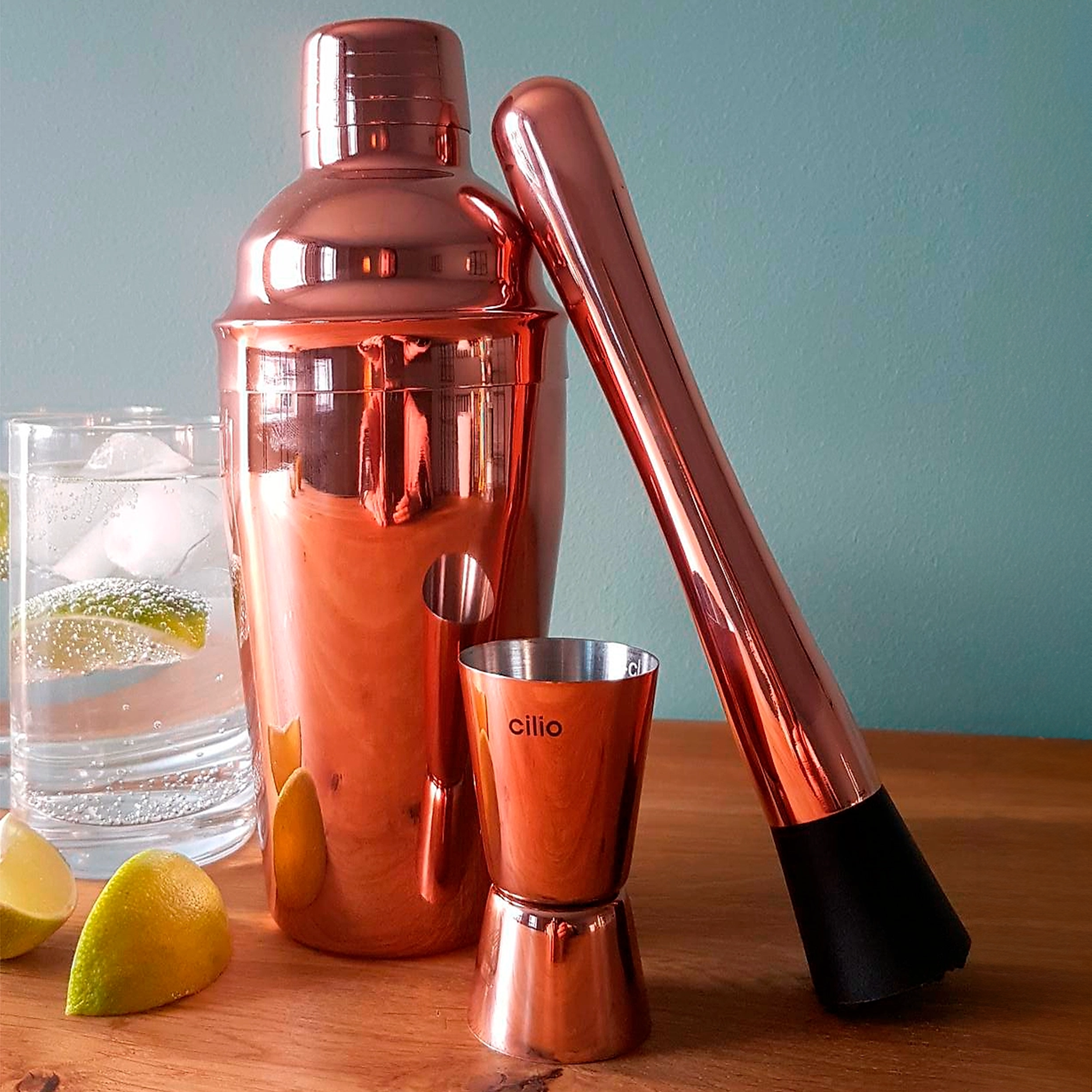 Cilio Jigger – Copper Plated