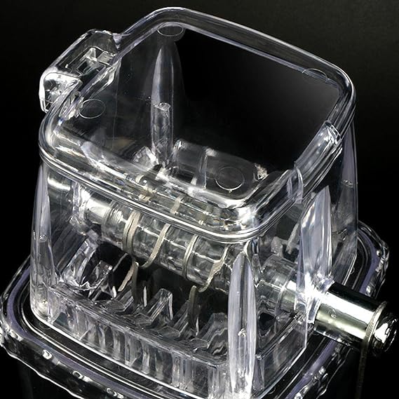 Cilio Basic Ice Crusher – Acrylic Manual, Stainless Steel Blade