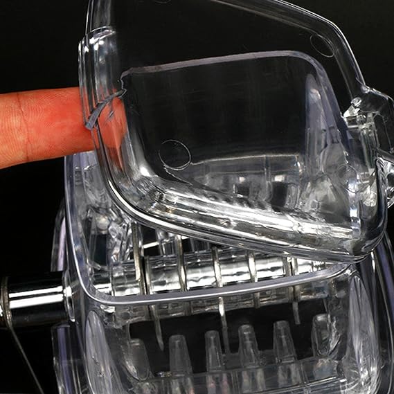 Cilio Basic Ice Crusher – Acrylic Manual, Stainless Steel Blade