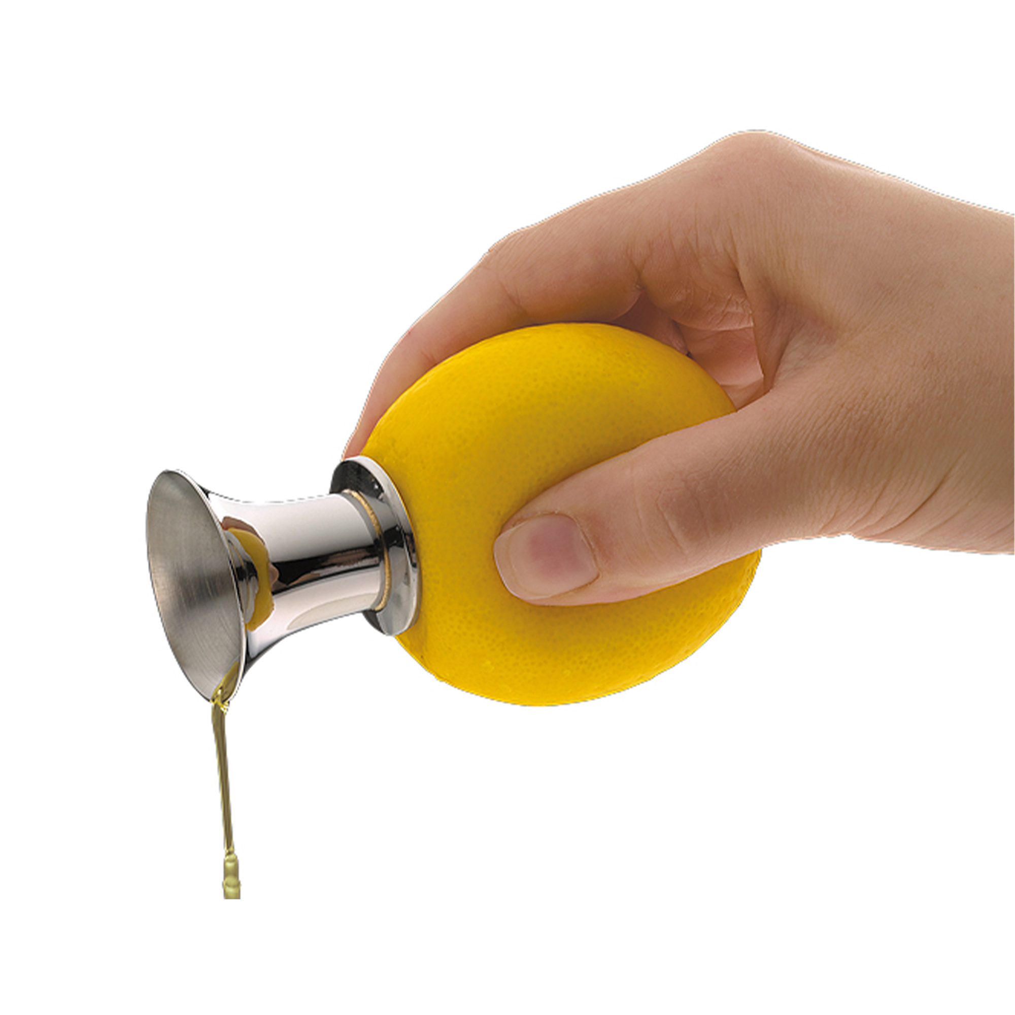 Cilio Lemon Juice Pourer – Stainless Steel Mirror Polished, 7.5cm