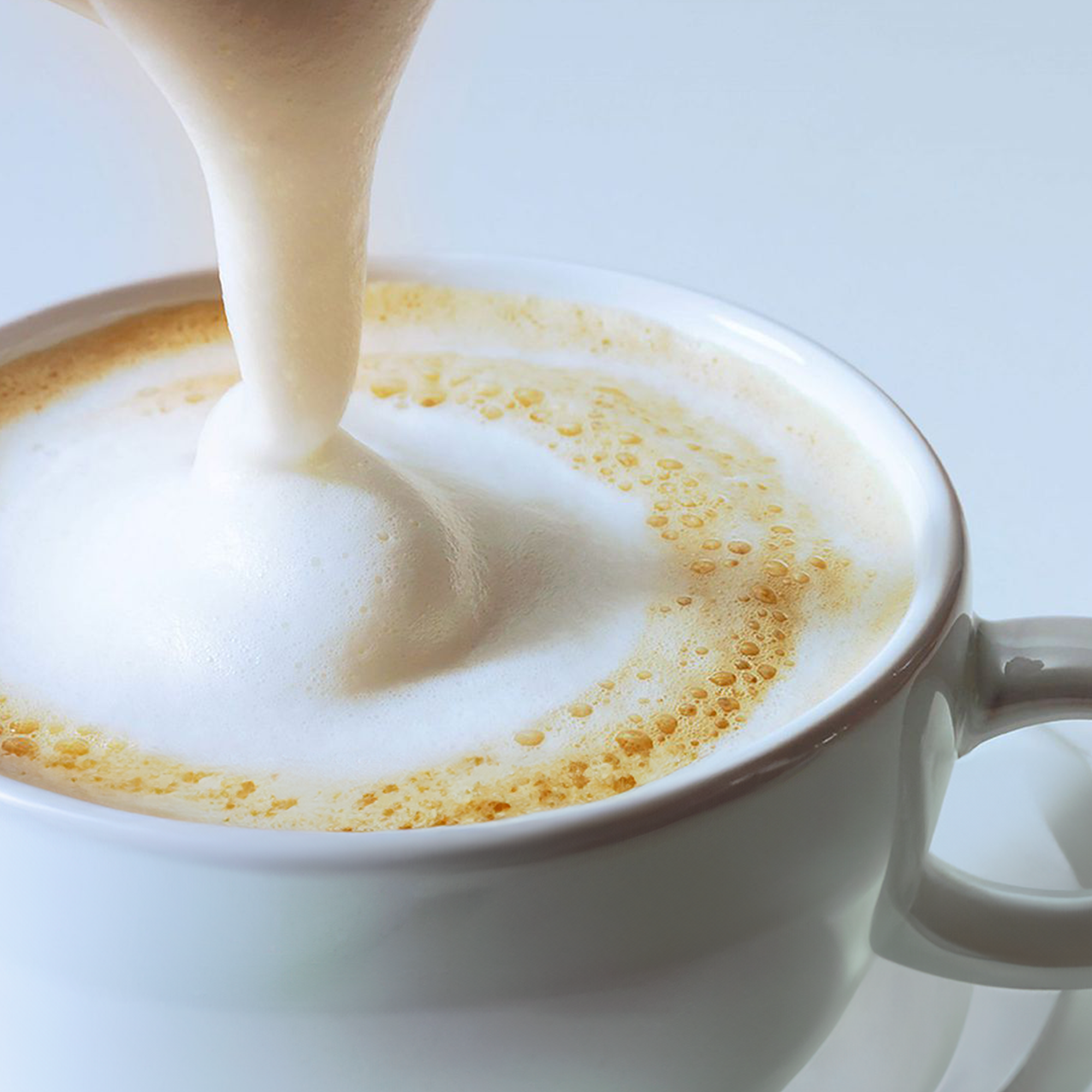 Cilio Professional Foam Cup – Stainless Steel Mirror Polished, 750ml