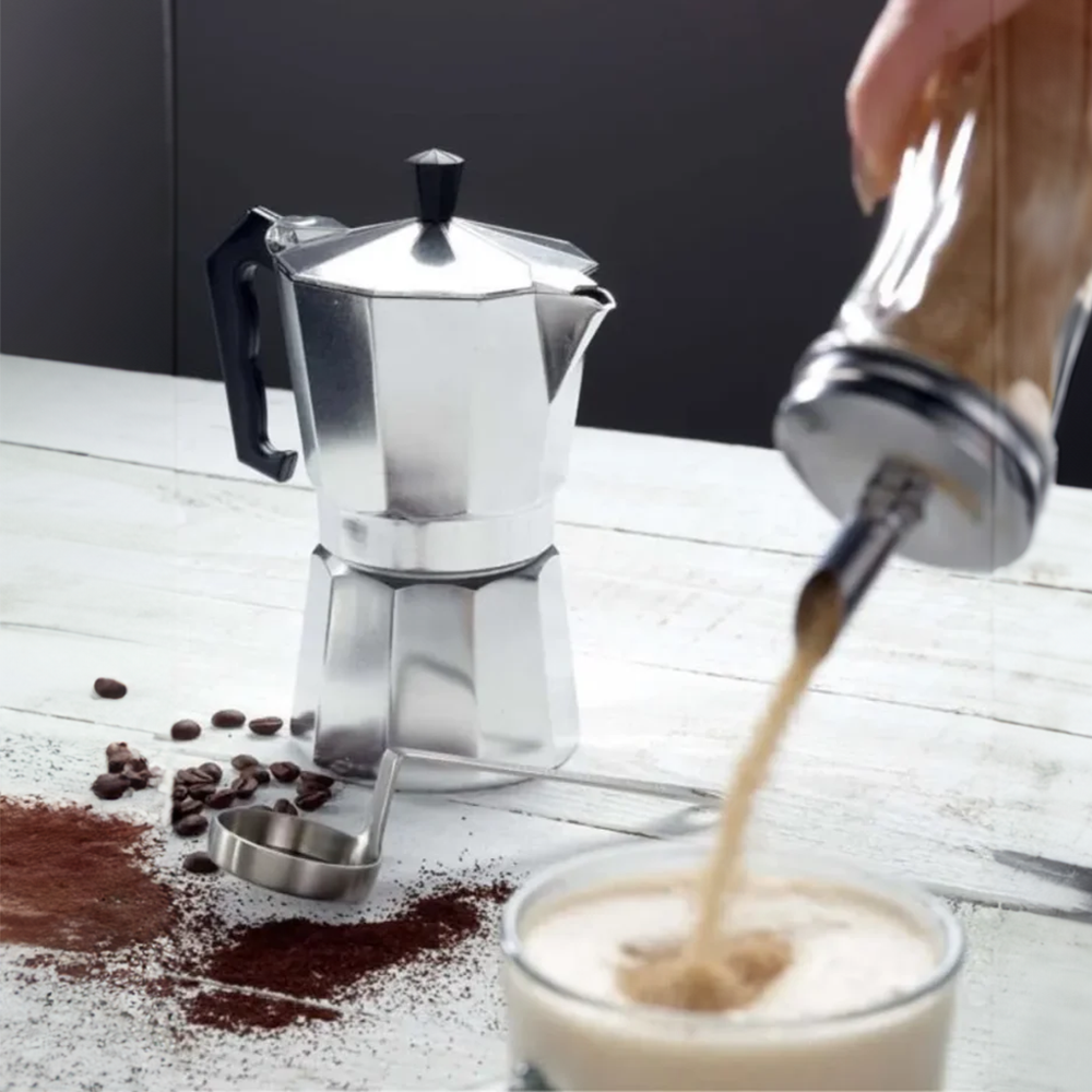 Cilio Classico Espresso Maker – Aluminium, 1 Cup