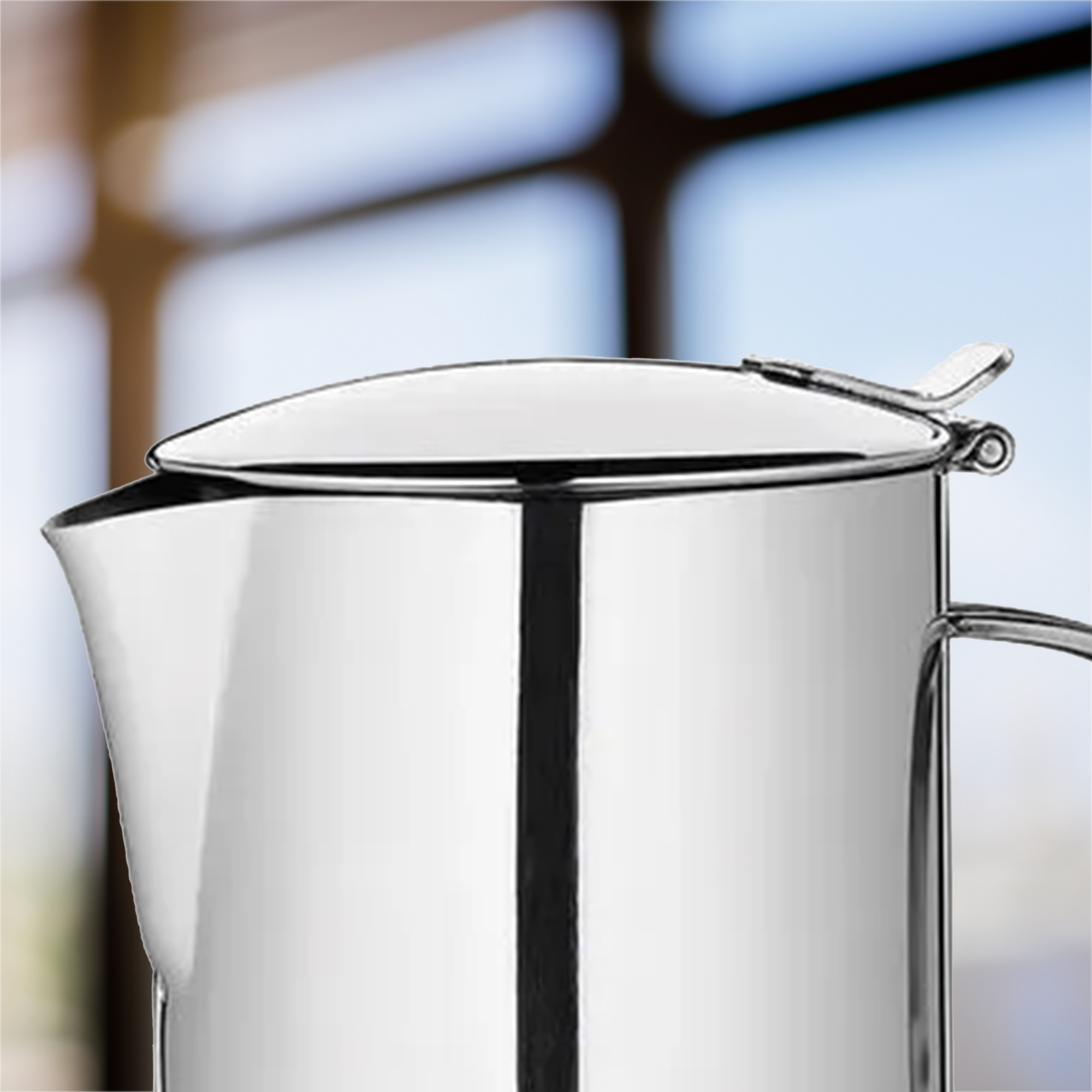 Cilio Aida Espresso Maker – Stainless Steel Mirror Polished, 10 Cup