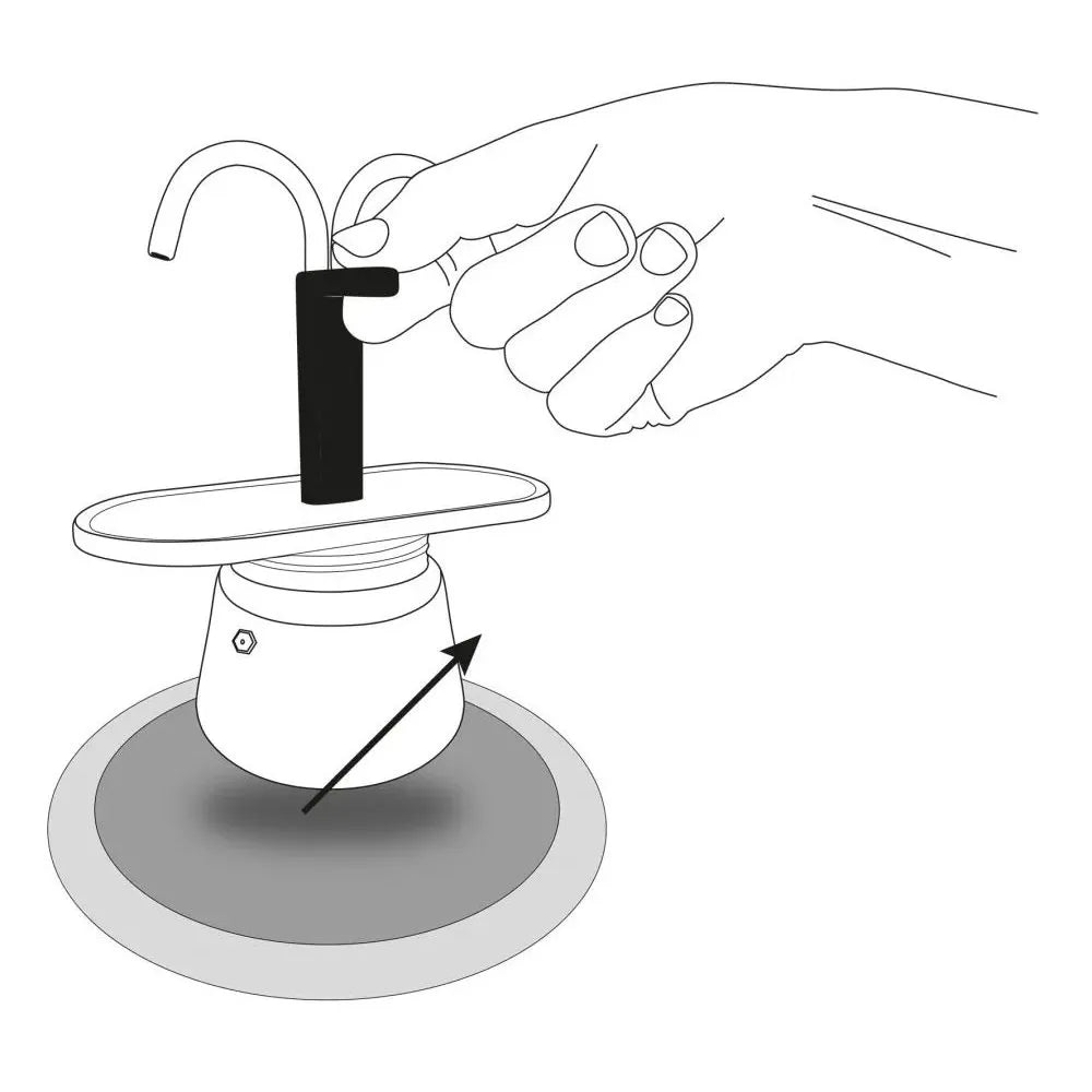 Cilio Caffettiera Coffee Maker Set – 2 Cup