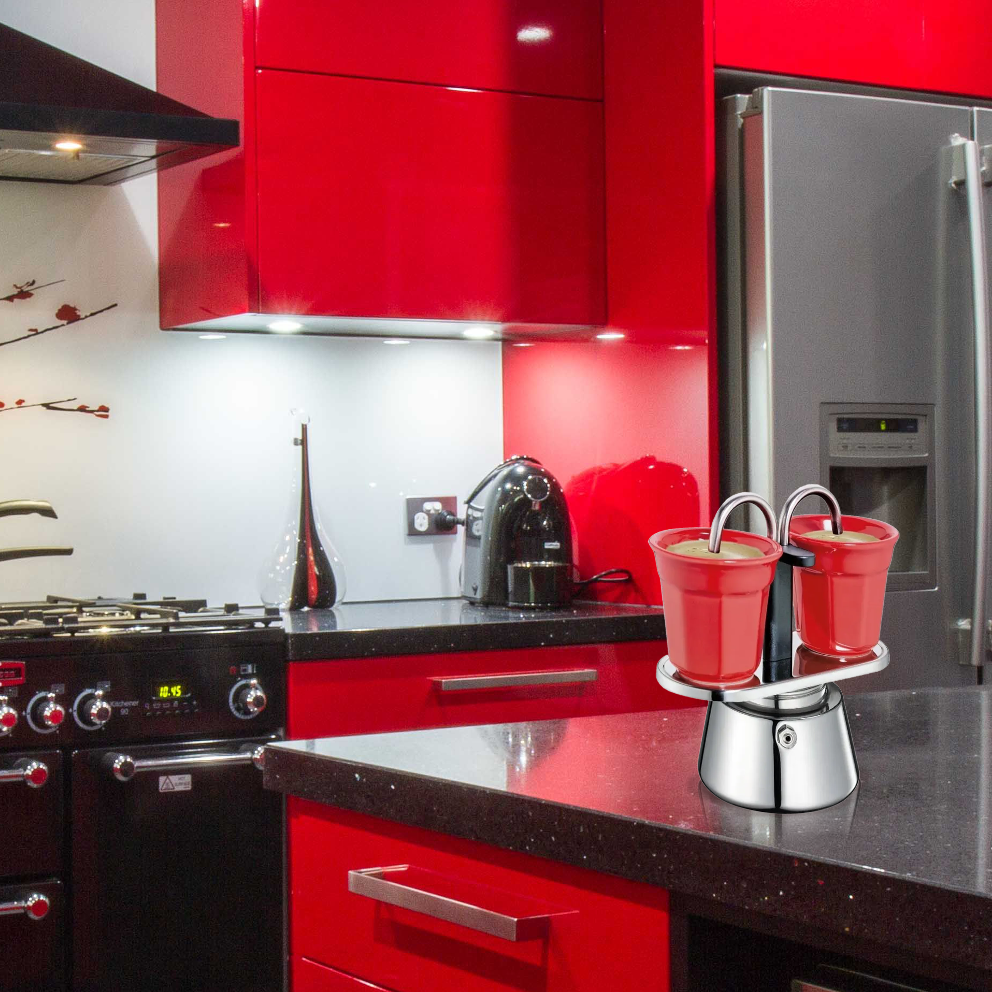 Cilio Caffettiera Coffee Maker Set – 2 Cup