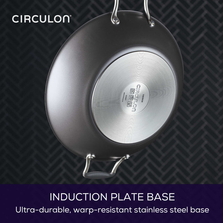 Circulon ScratchDefense A1 Nonstick Covered Wok 36cm