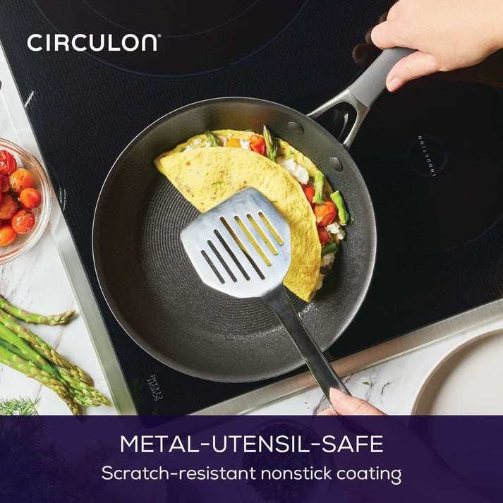 Circulon ScratchDefense A1 Nonstick 2 Piece Cookware Set (Skillet & Casserole)