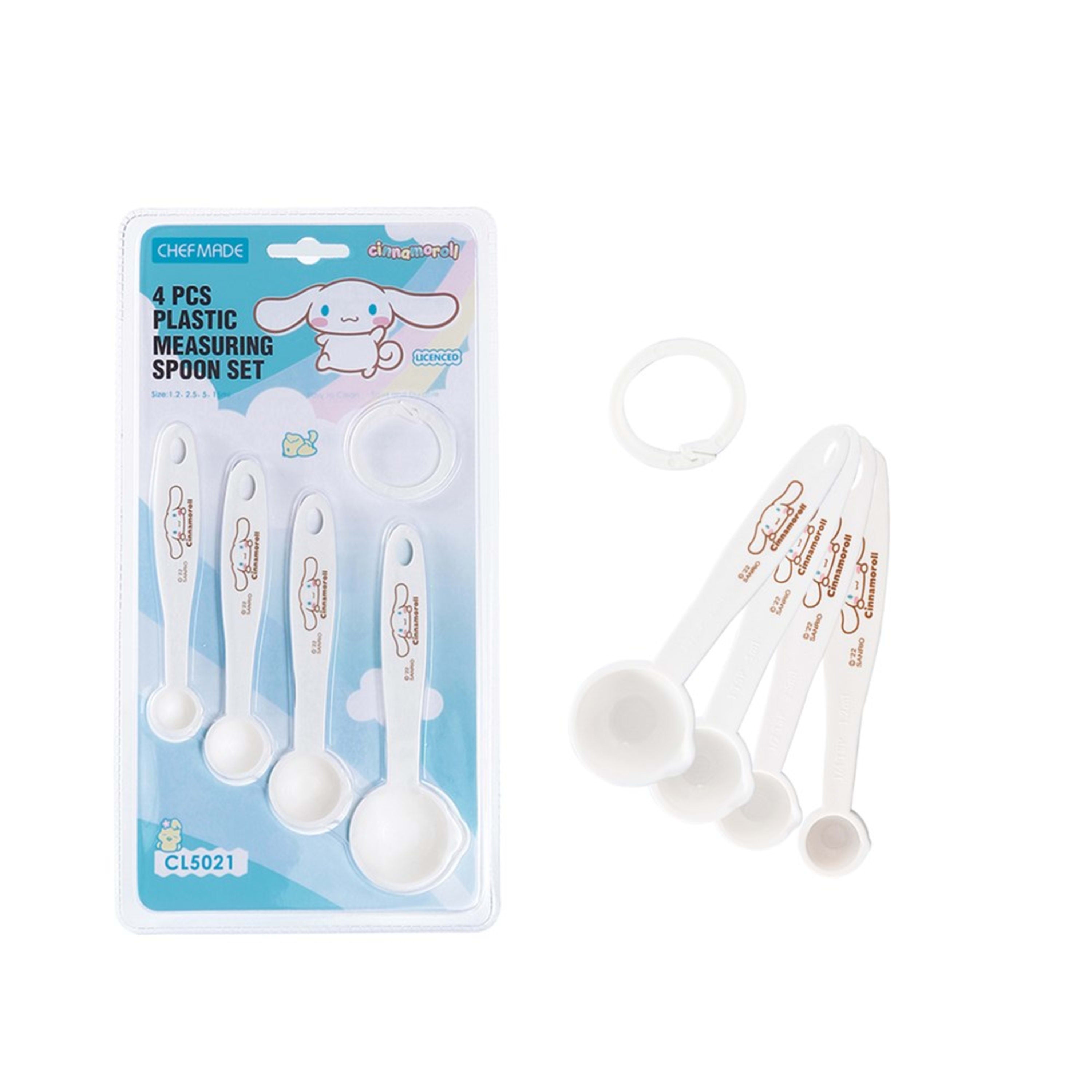 CHEFMADE x Sanrio Cinnamoroll 4 Piece Measuring Spoon Set