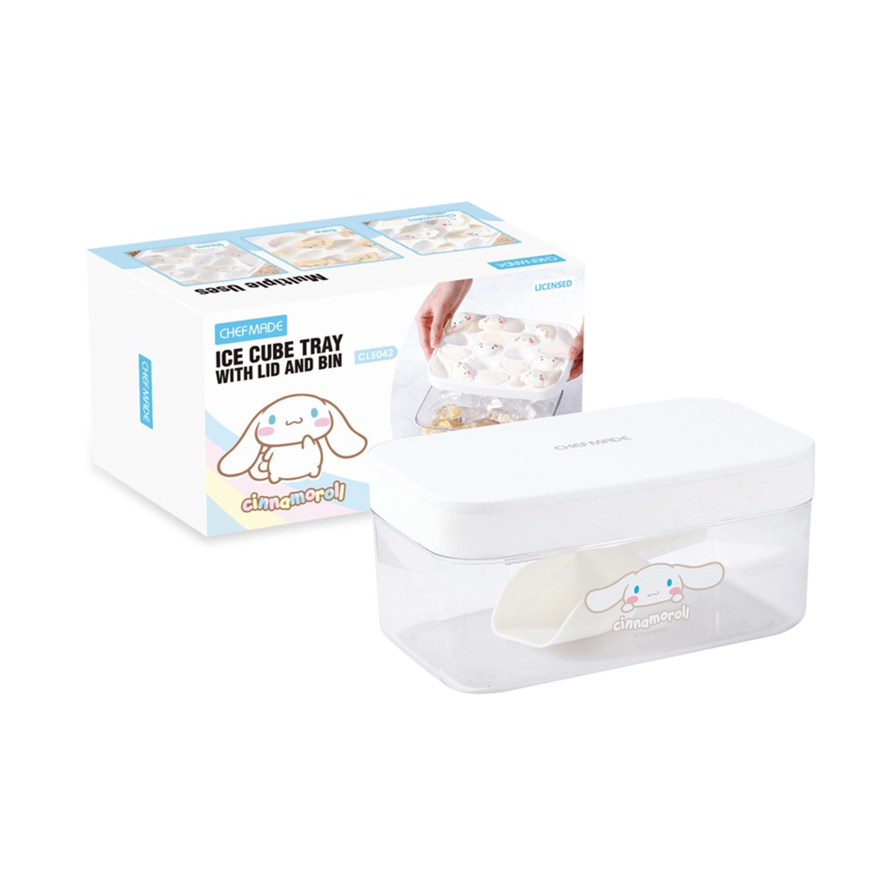 CHEFMADE x Sanrio Cinnamoroll Ice Cube Tray With Lid & Storage Box