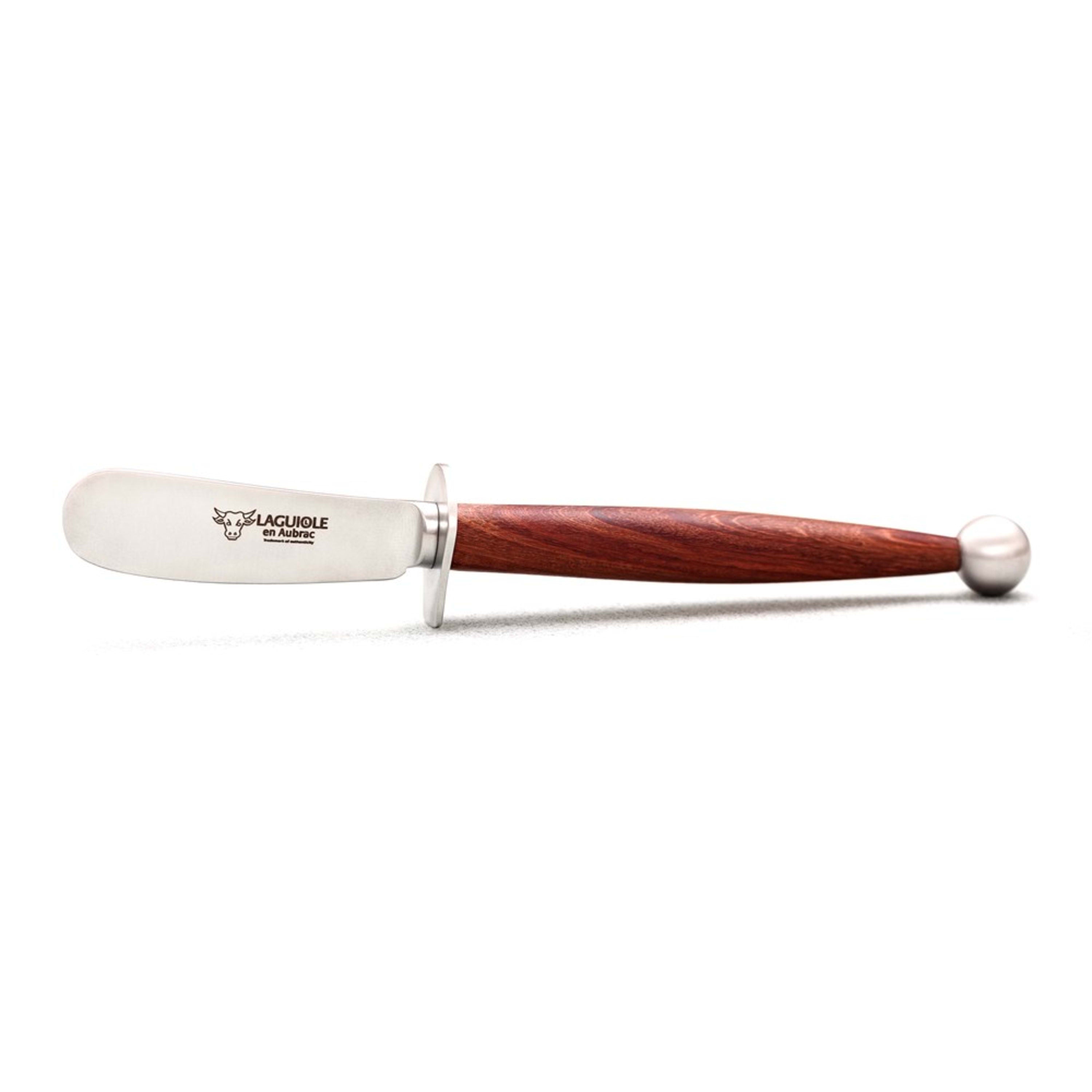 Laguiole en Aubrac Butter & Soft Cheese Knife - Wild Cherry