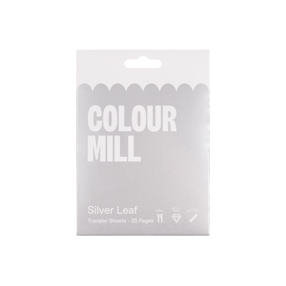 Colour Mill Silver Leaf 25 Sheet