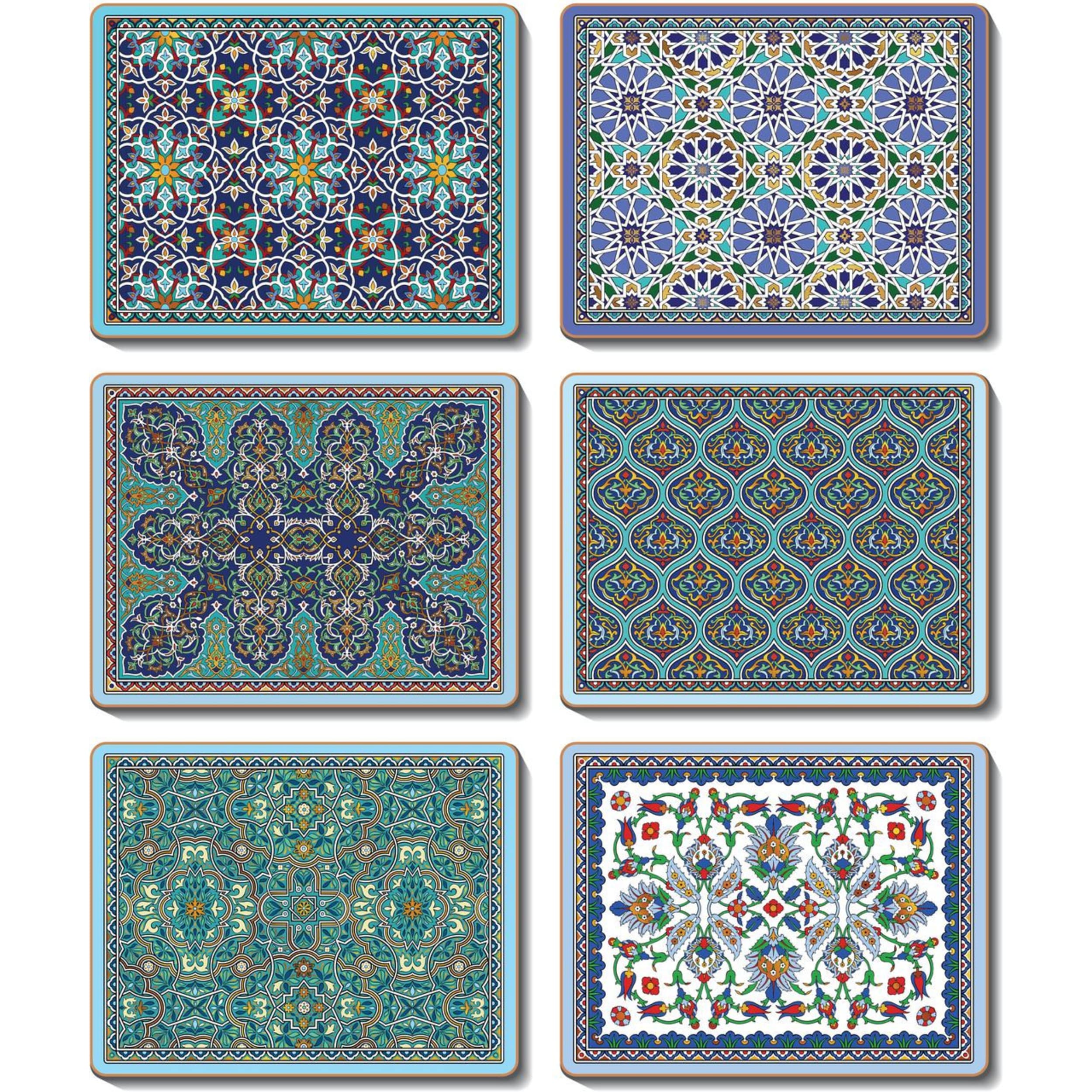 Cinnamon Dubai Placemat 6 Piece Set
