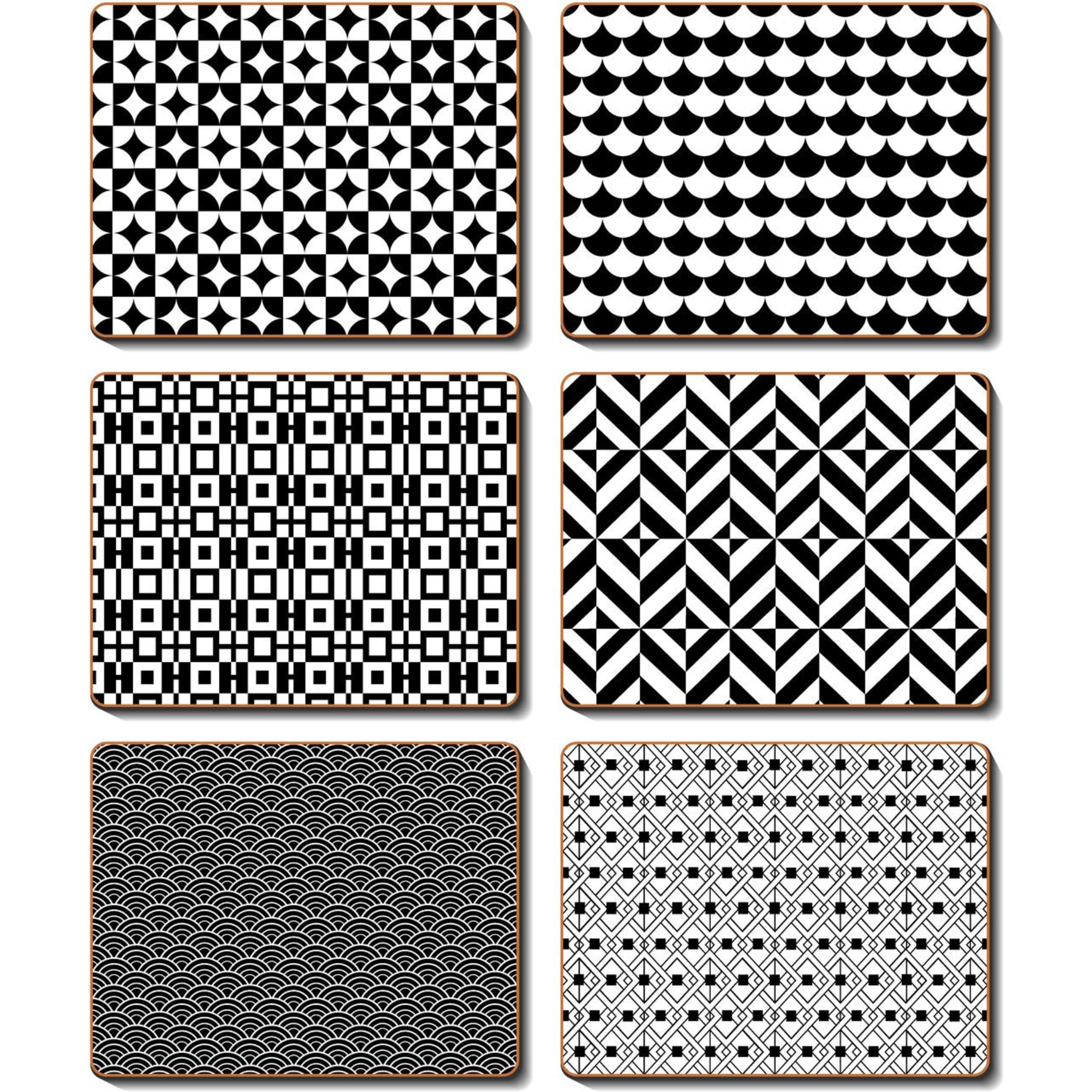 Cinnamon Mono Coaster 6 Piece Set