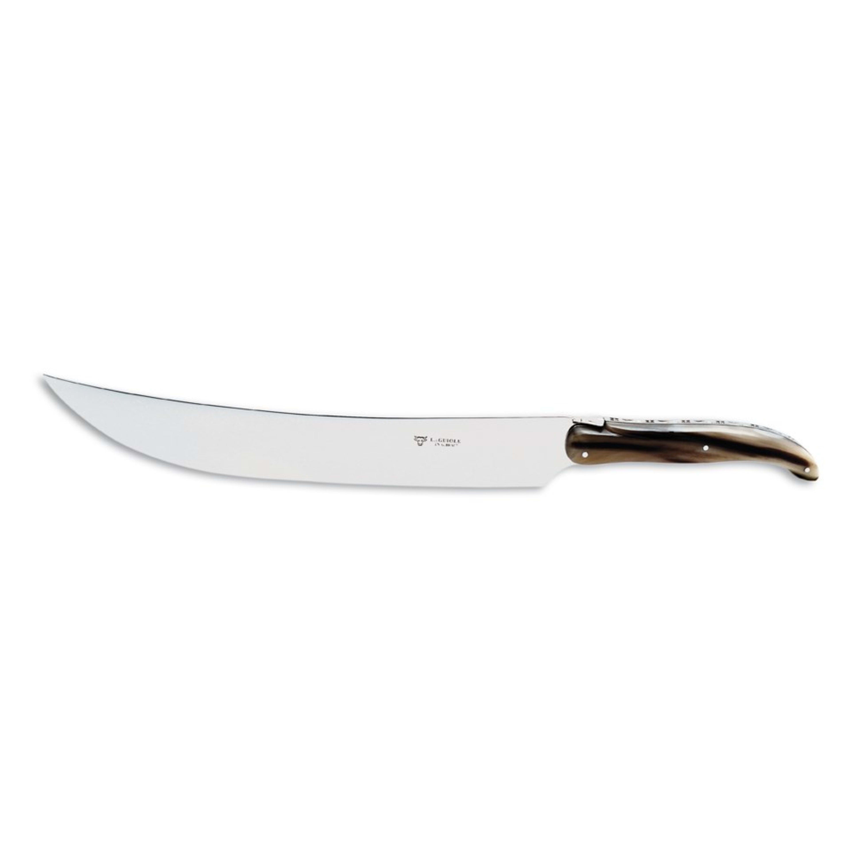 Laguiole en Aubrac 27.5cm Champagne Sabre - Solid Horn