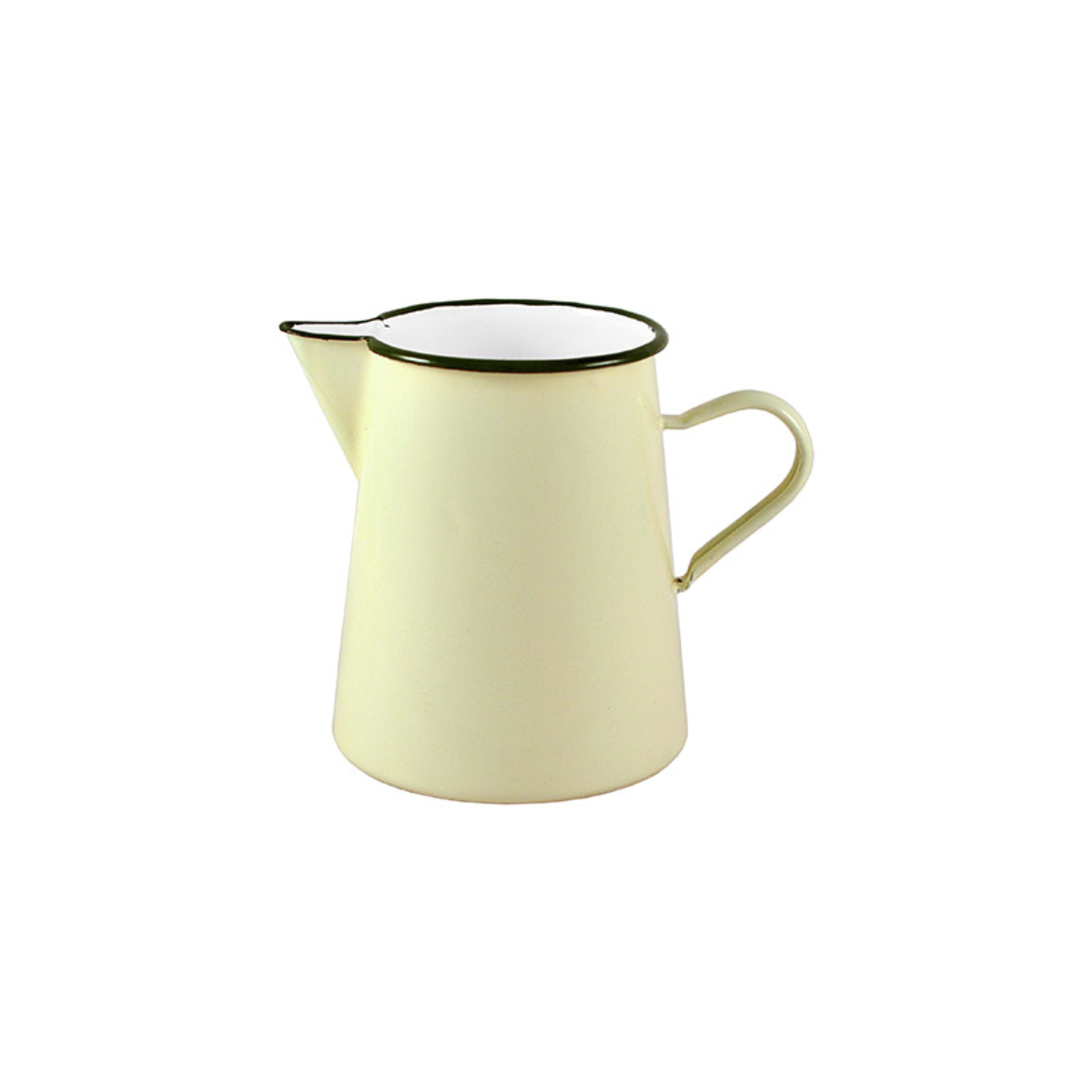 Urban Style Enamelware Premium Pitcher Seamless Base 1L - Cottage