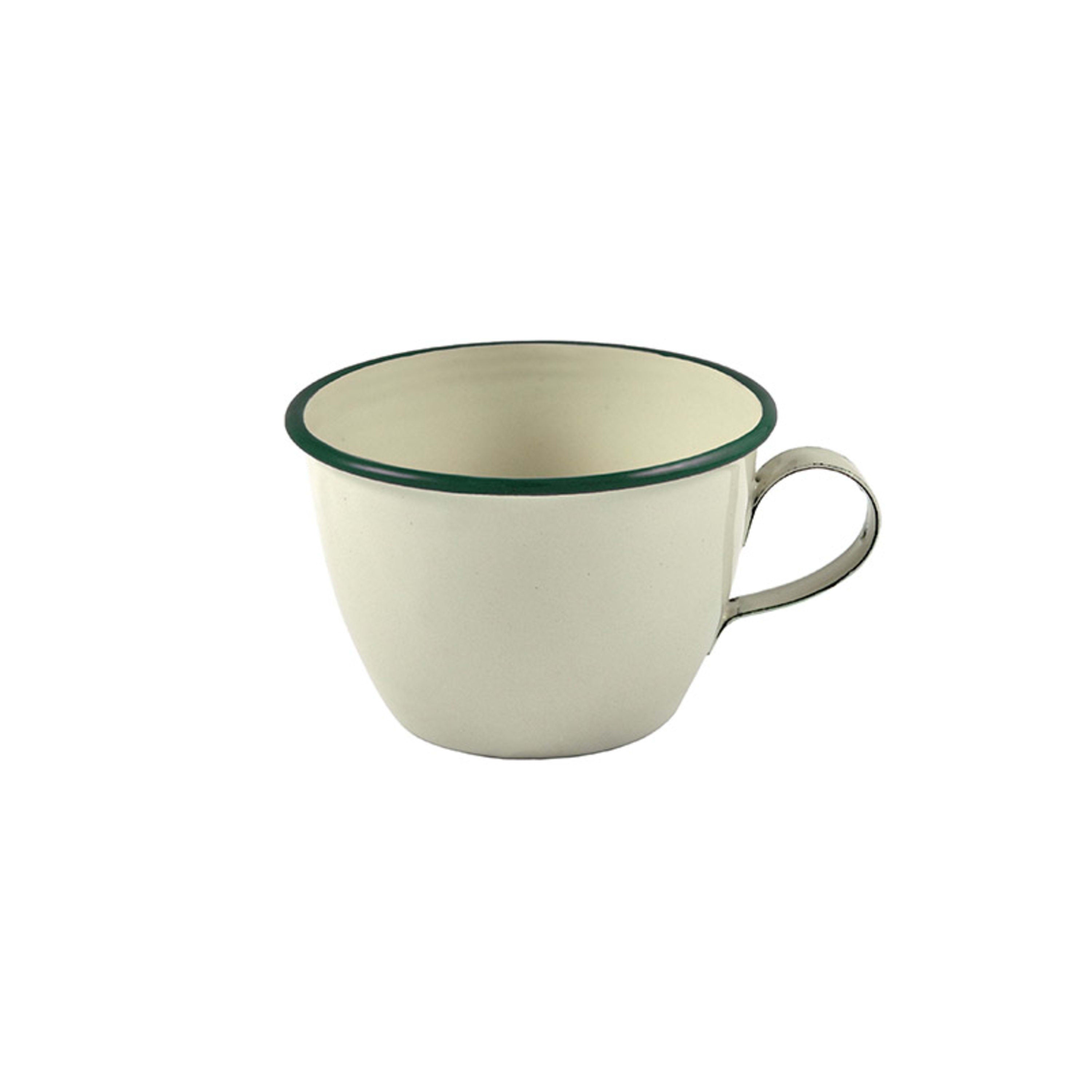 Urban Style Enamelware Conical Cafe Cup 350ml - Cottage