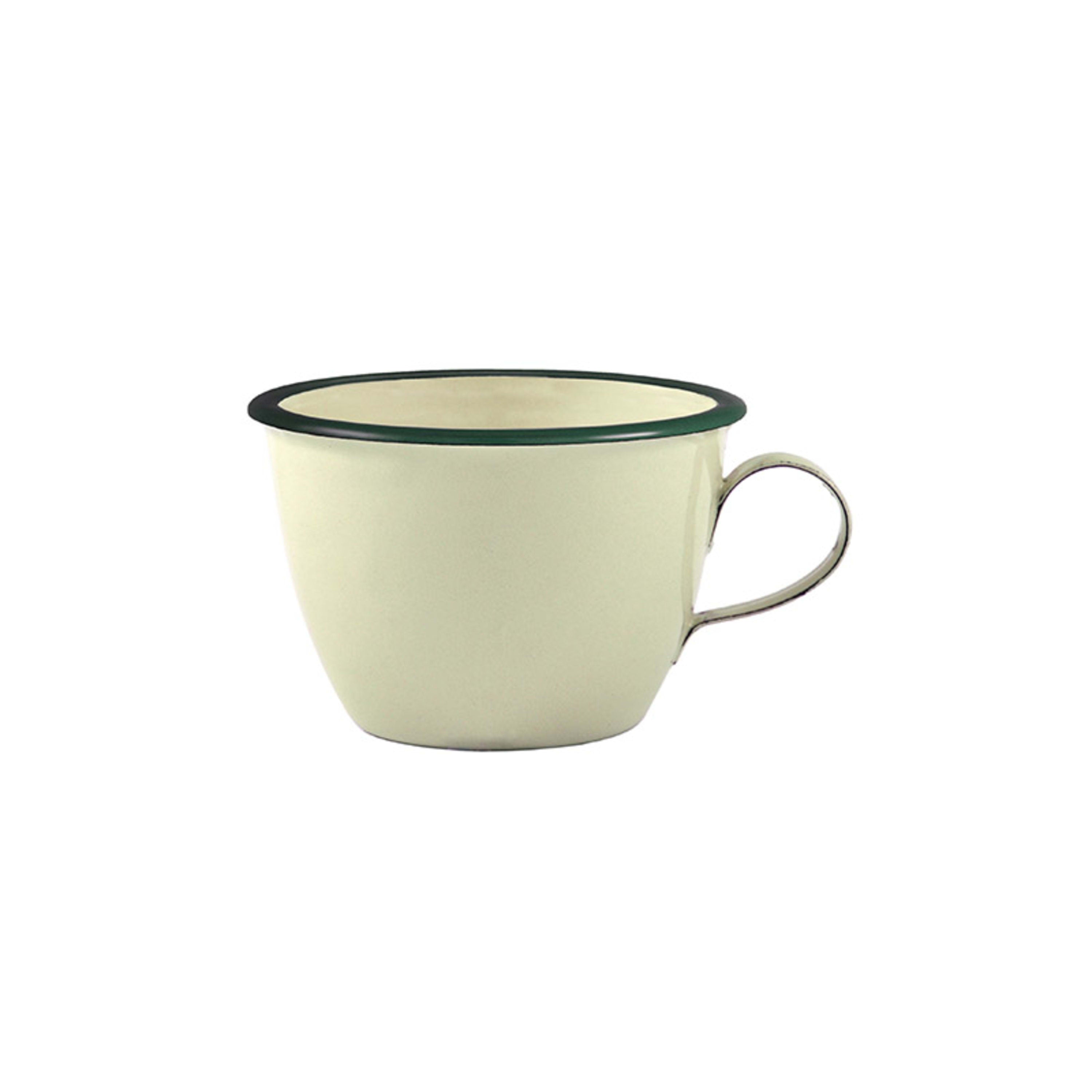 Urban Style Enamelware Conical Cafe Cup 350ml - Cottage