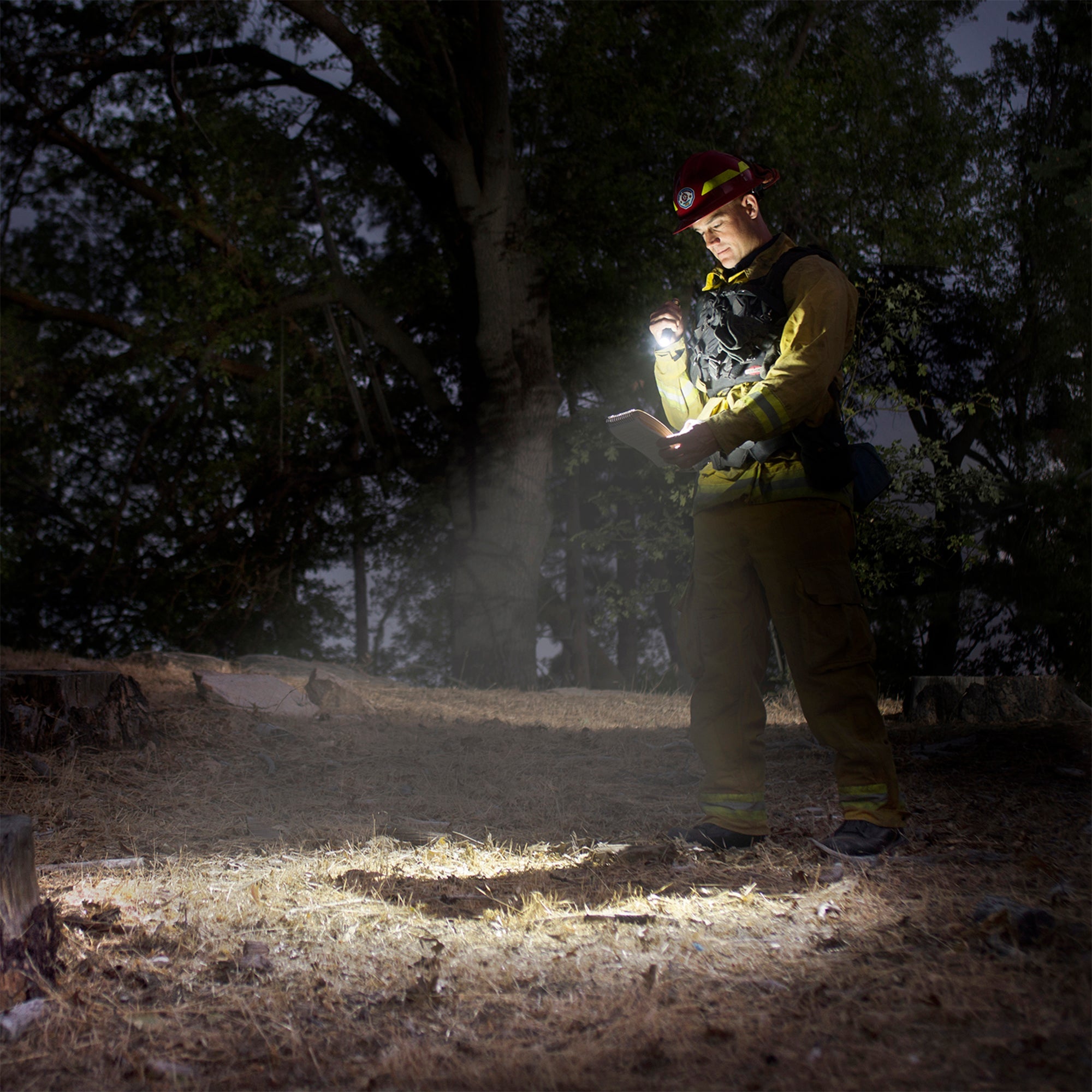 Maglite MAG-TAC Rechargeable LED Flashlight Crn Head - Black