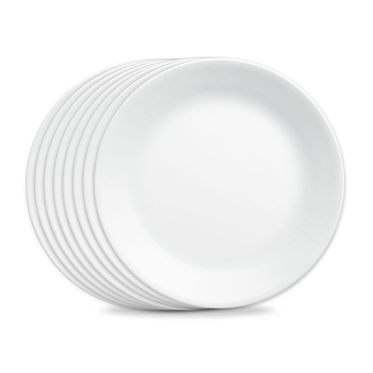 Corelle Winter Frost White Dinner Plate 26 cm - 8 Pack