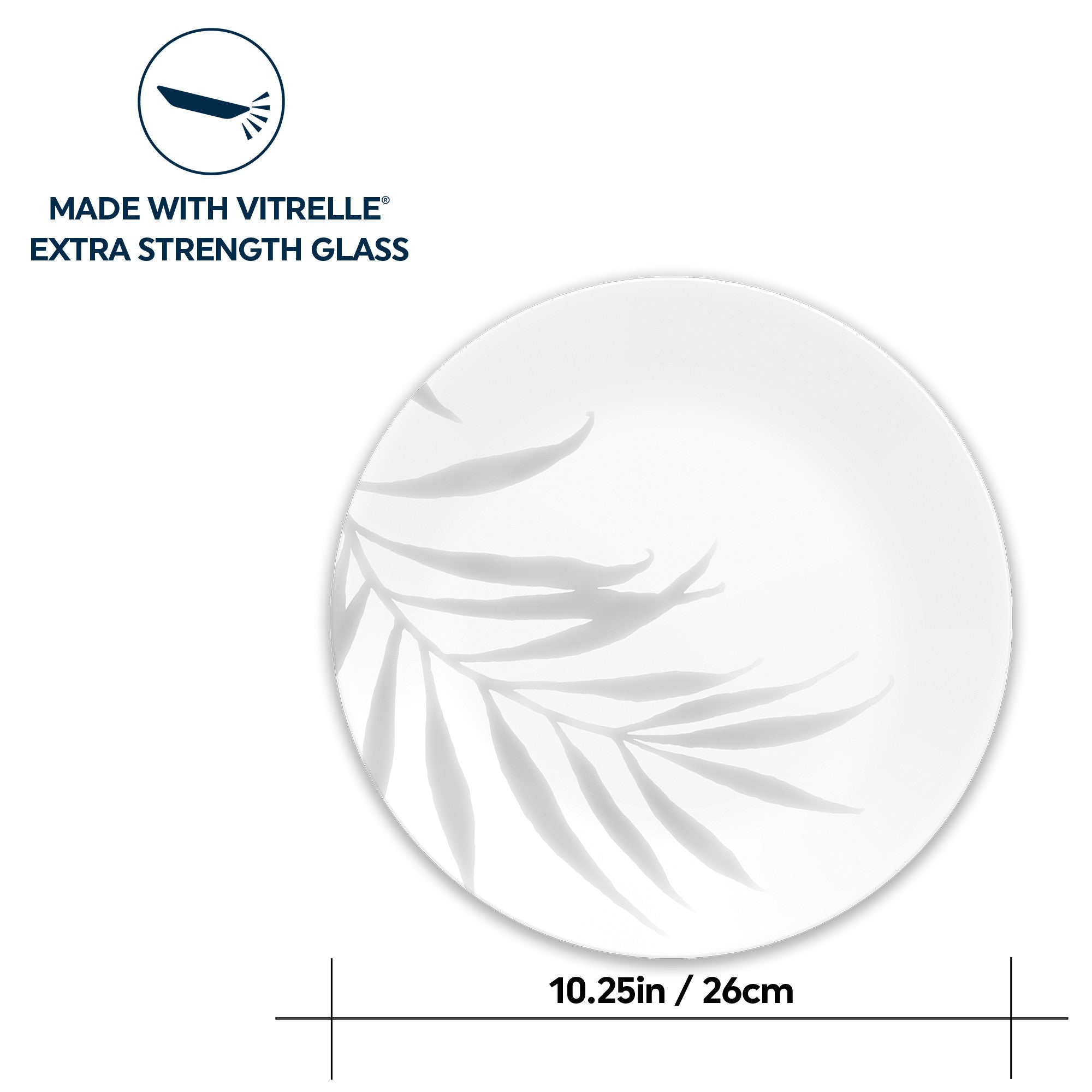 Corelle Solar Print Dinner Plate 26cm