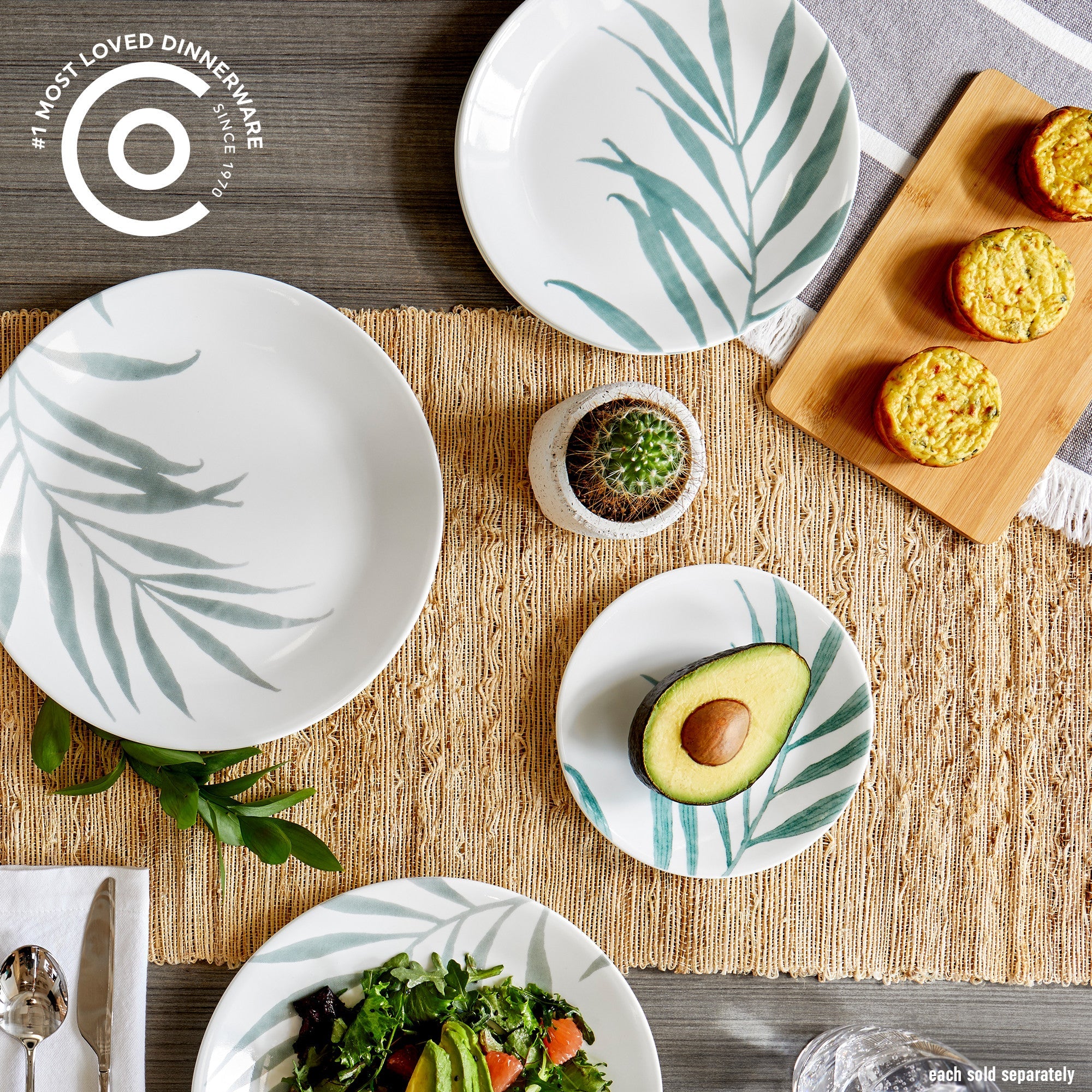 Corelle Solar Print Soup & Cereal Bowl (532mL)