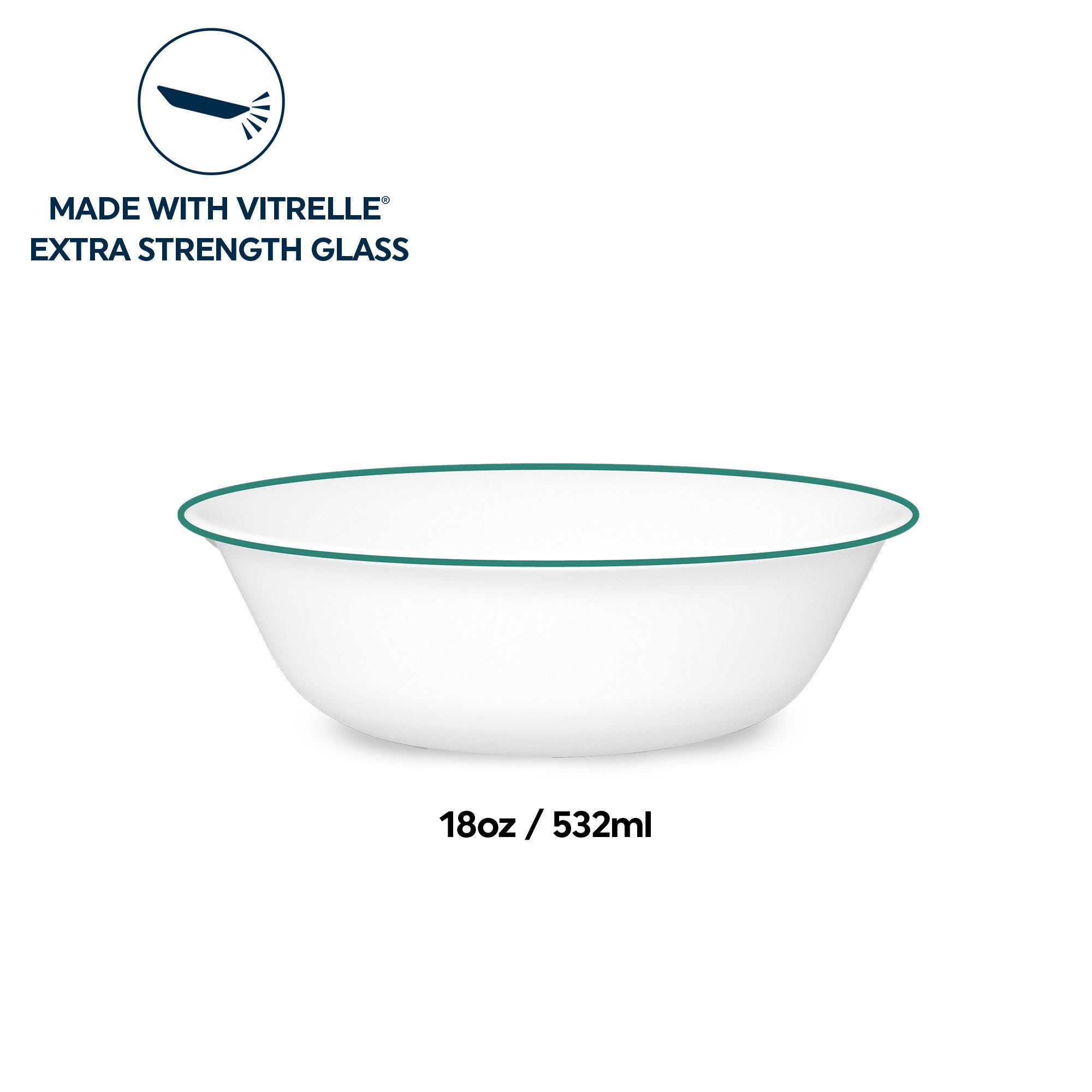Corelle Solar Print Soup & Cereal Bowl (532mL)