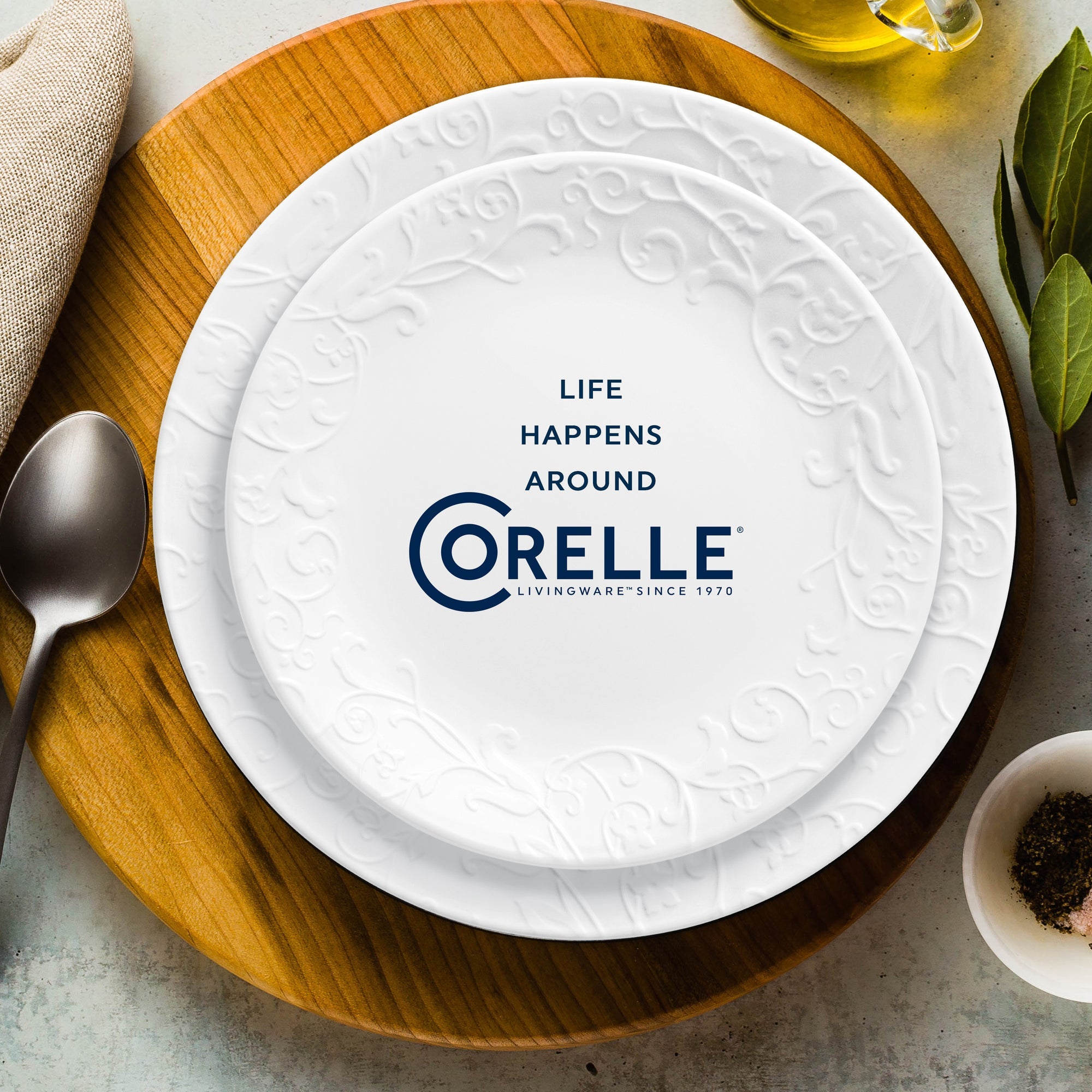 Corelle Bella Faenza Lunch Plate 21.6cm