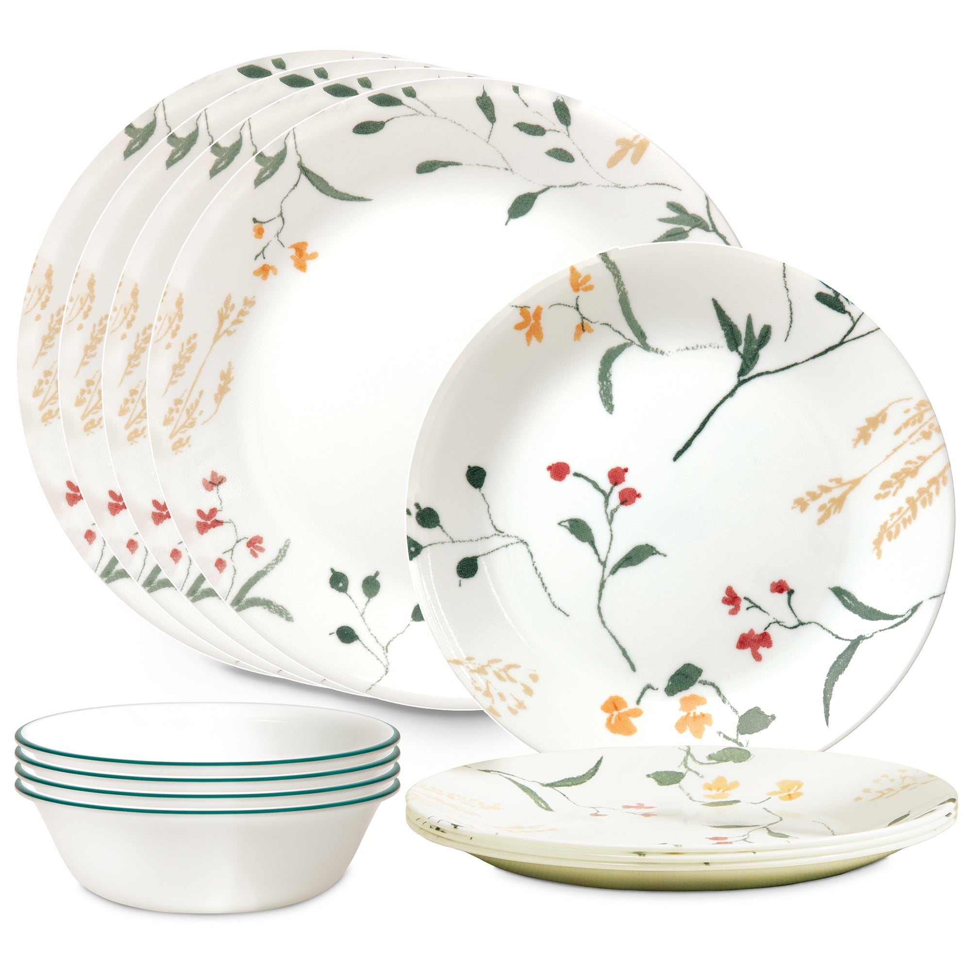 Corelle Wildflower 12 Piece Dinner Set