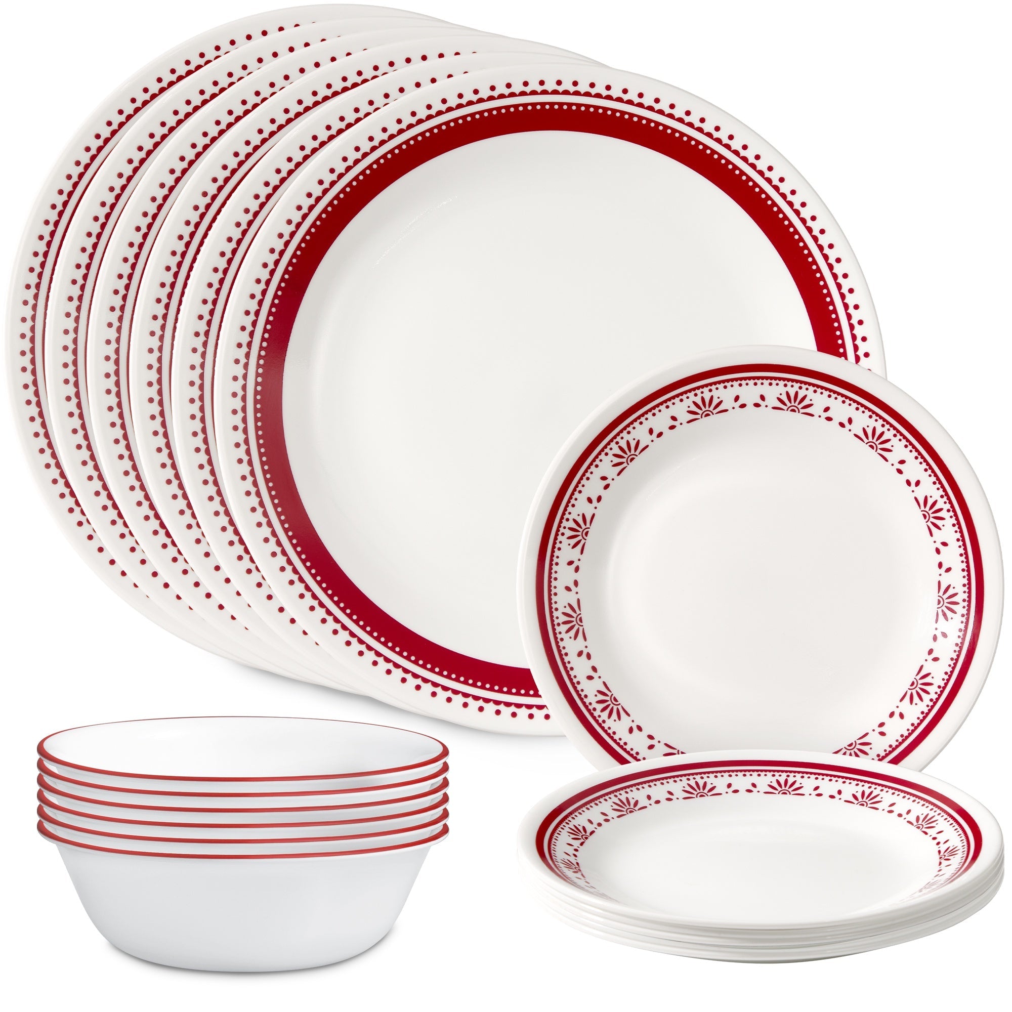 Corelle Sadie 18 Piece Dinner Set