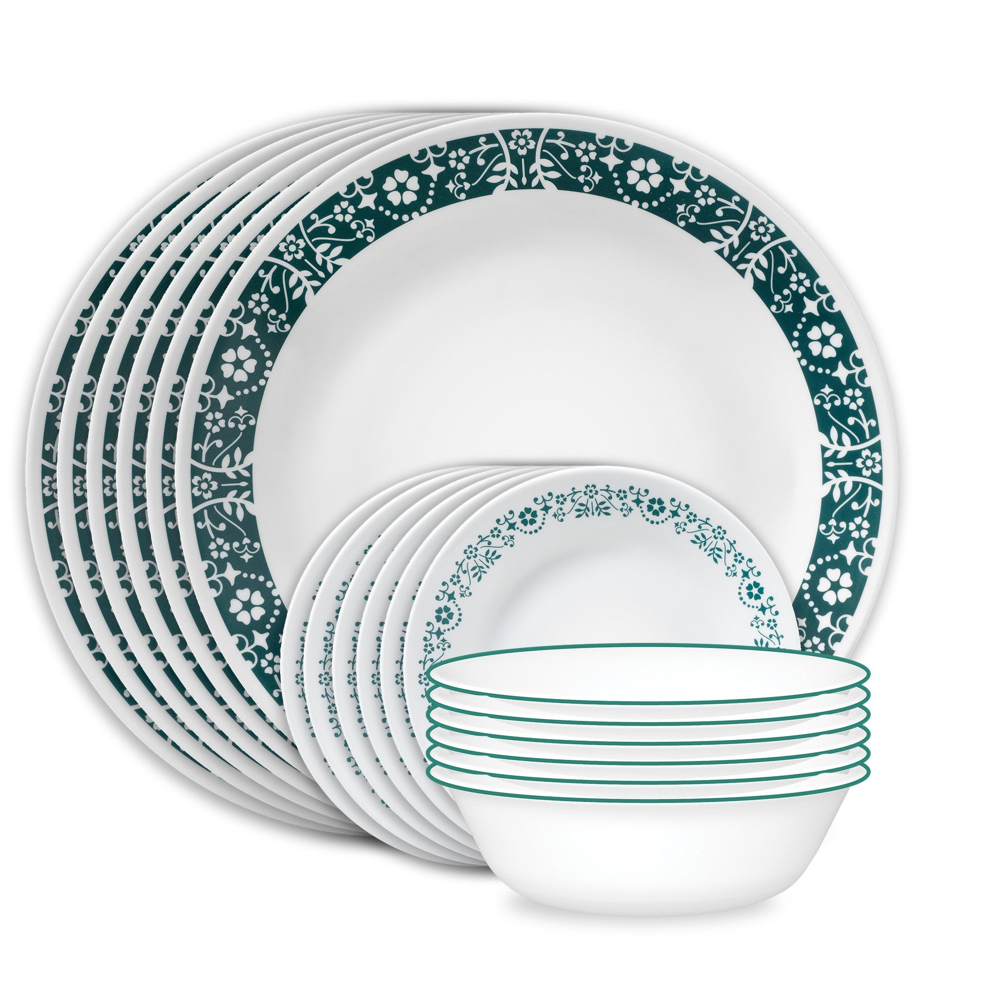 Corelle Penelope 18 Piece Dinner Set