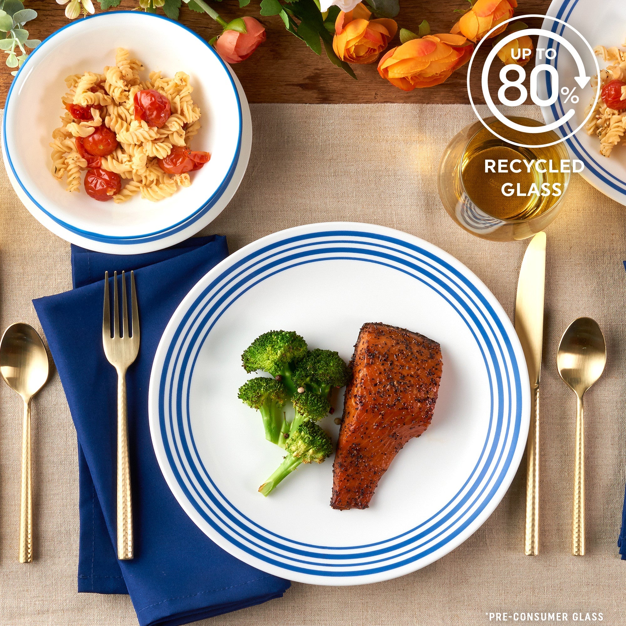 Corelle Laila 18 Piece Dinner Set