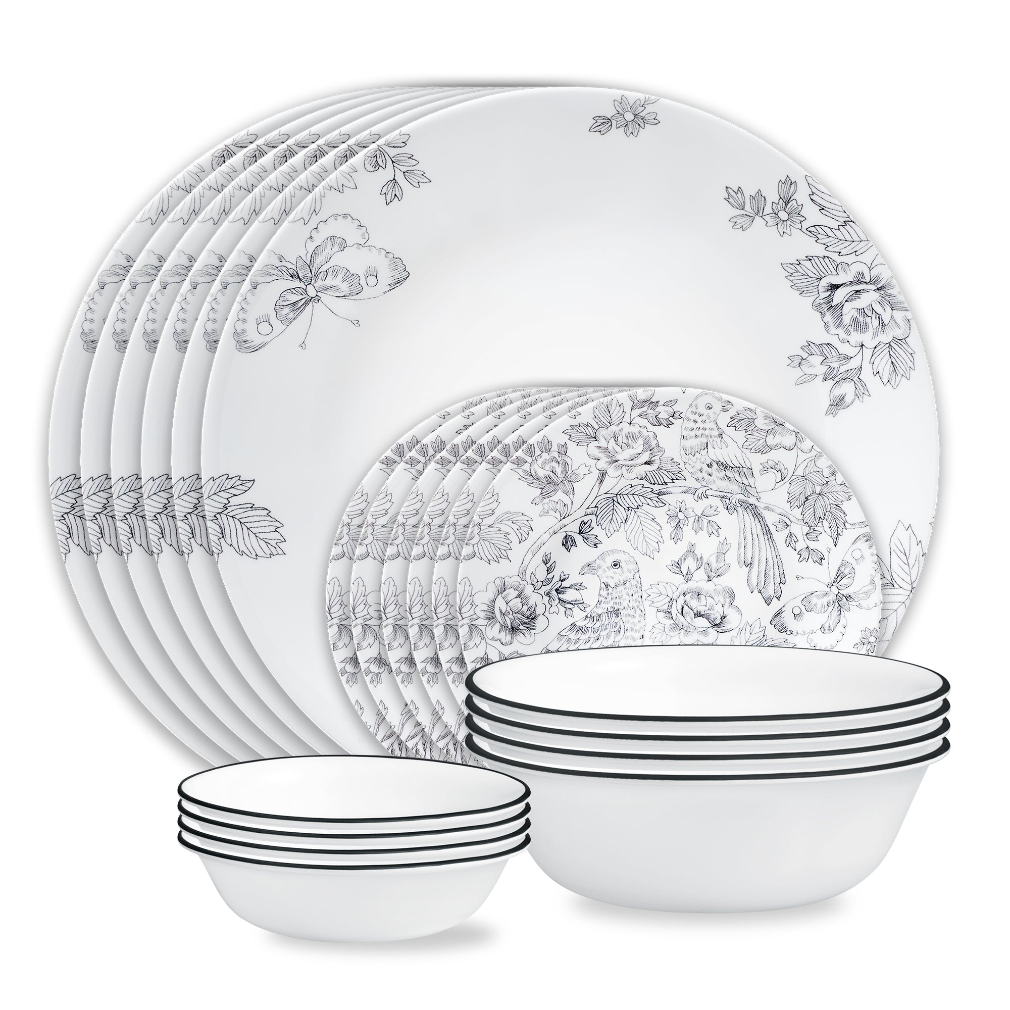 Corelle Francheska 16 Piece Dinner Set