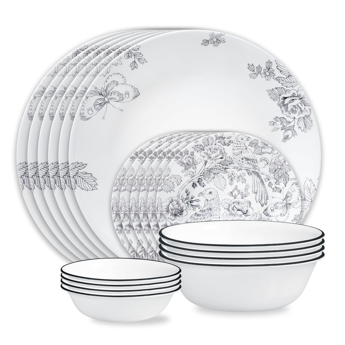 Corelle Francheska 16 Piece Dinner Set