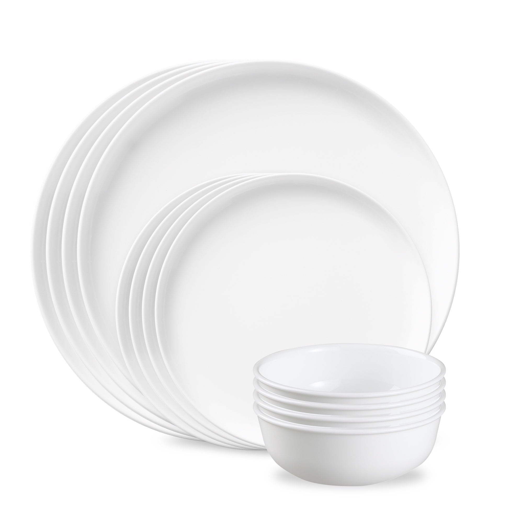 Corelle Modern 12 Piece Dinner Round Set