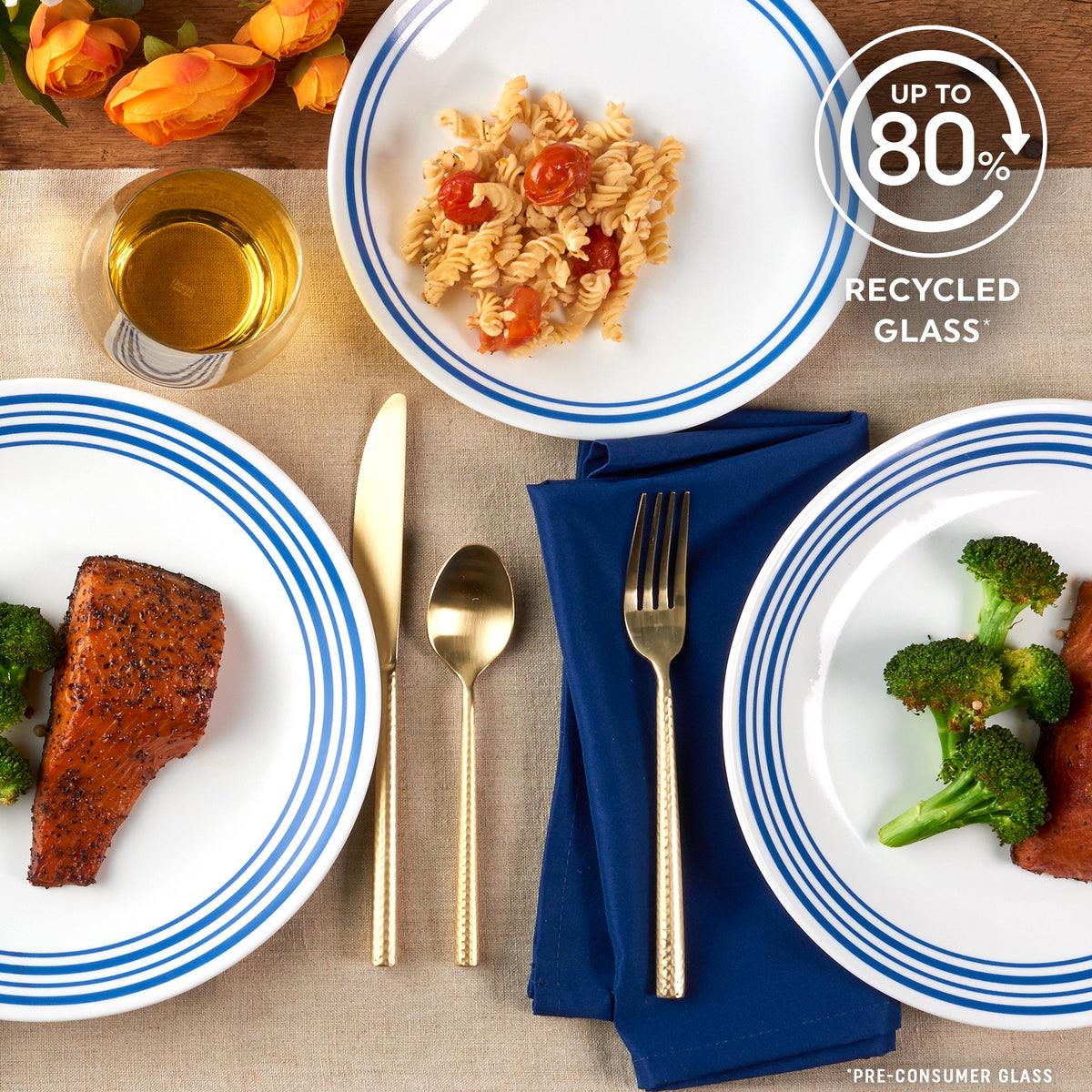 Corelle Laila 12 Piece Dinner Set