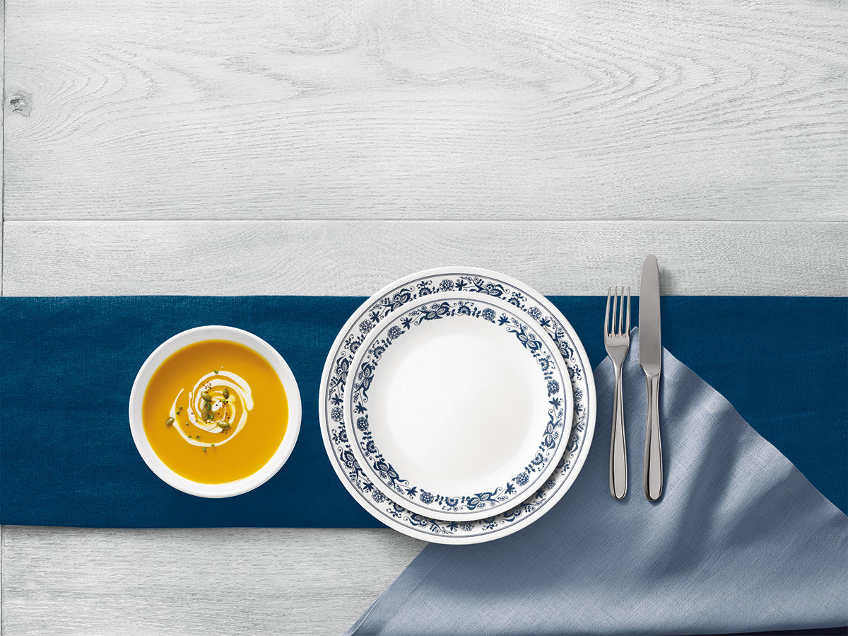 Corelle Old Town Blue 12 Piece Dinner Set